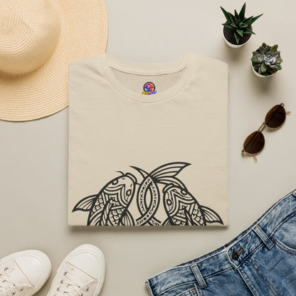 T-Shirt — Intricate Tribal Turtle Line Art Graphic Tee