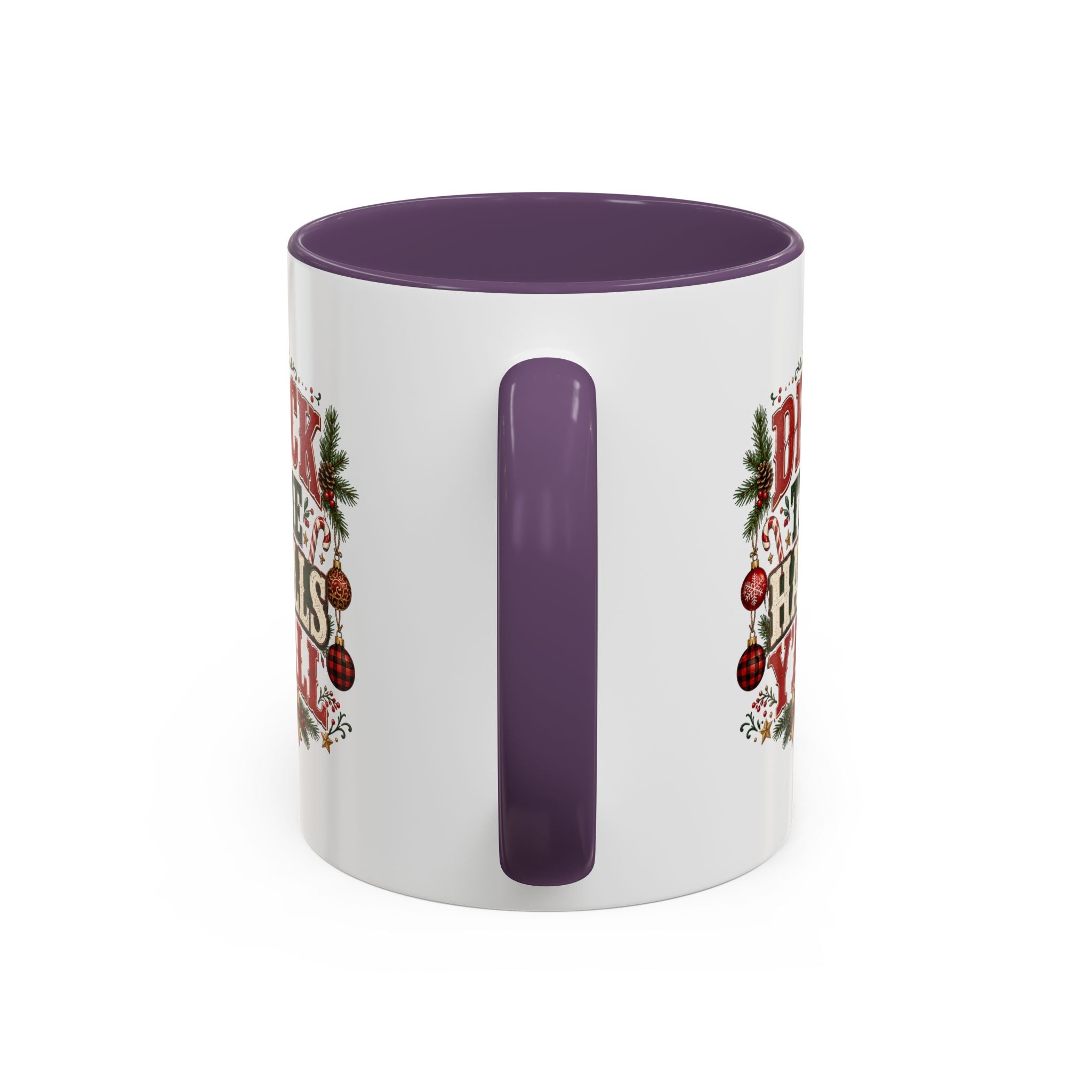 Deck the Halls Y'all Christmas Coffee Mug