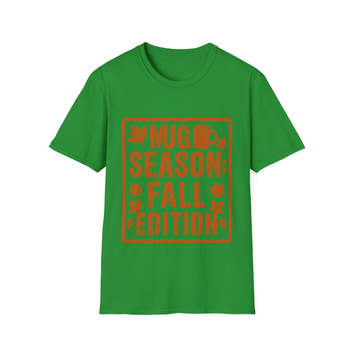 "Mug Season Fall Edition" Retro Aesthetic Graphic Tee - Cozy Autumn Vibe White T-Shirt - Trending Now - September 2026