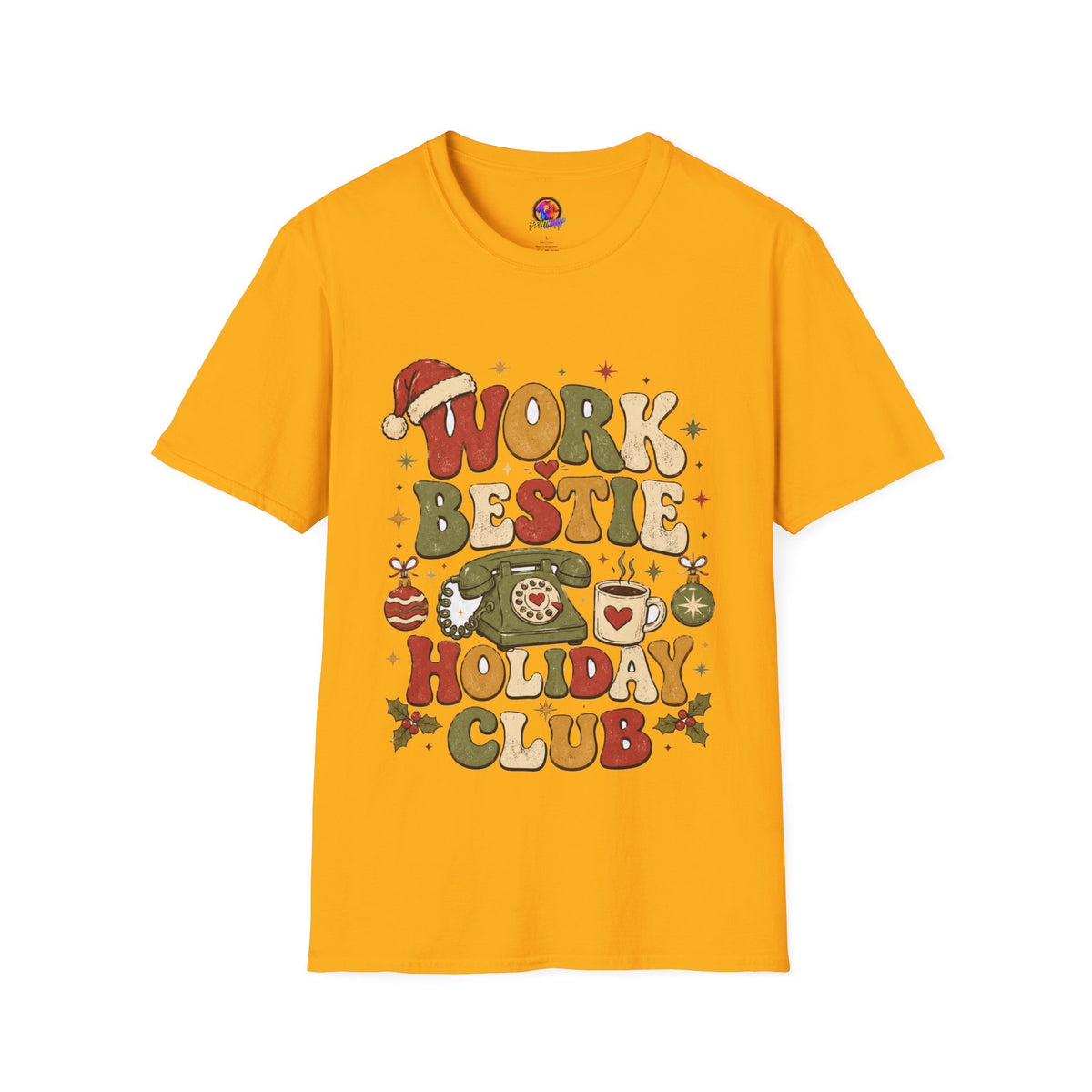 Work Bestie Holiday Club T-Shirt