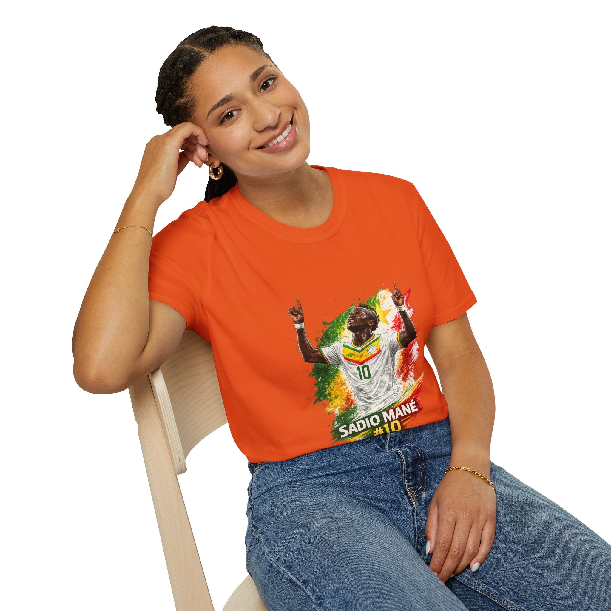 Senegal Sadio Mané Football Shirt – Tribute Soccer Tee