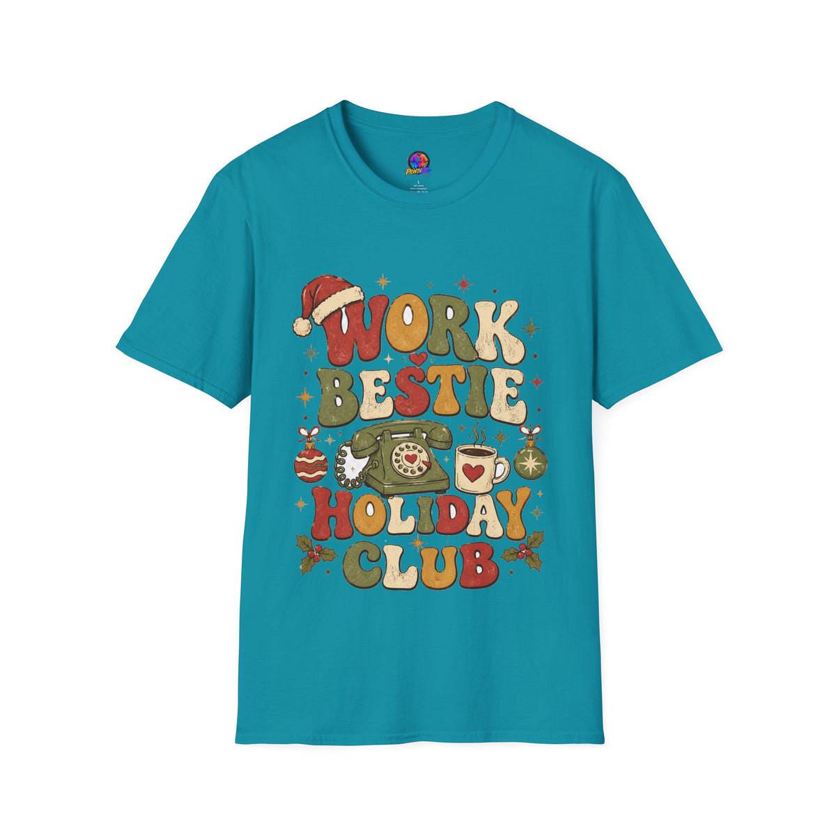Work Bestie Holiday Club T-Shirt