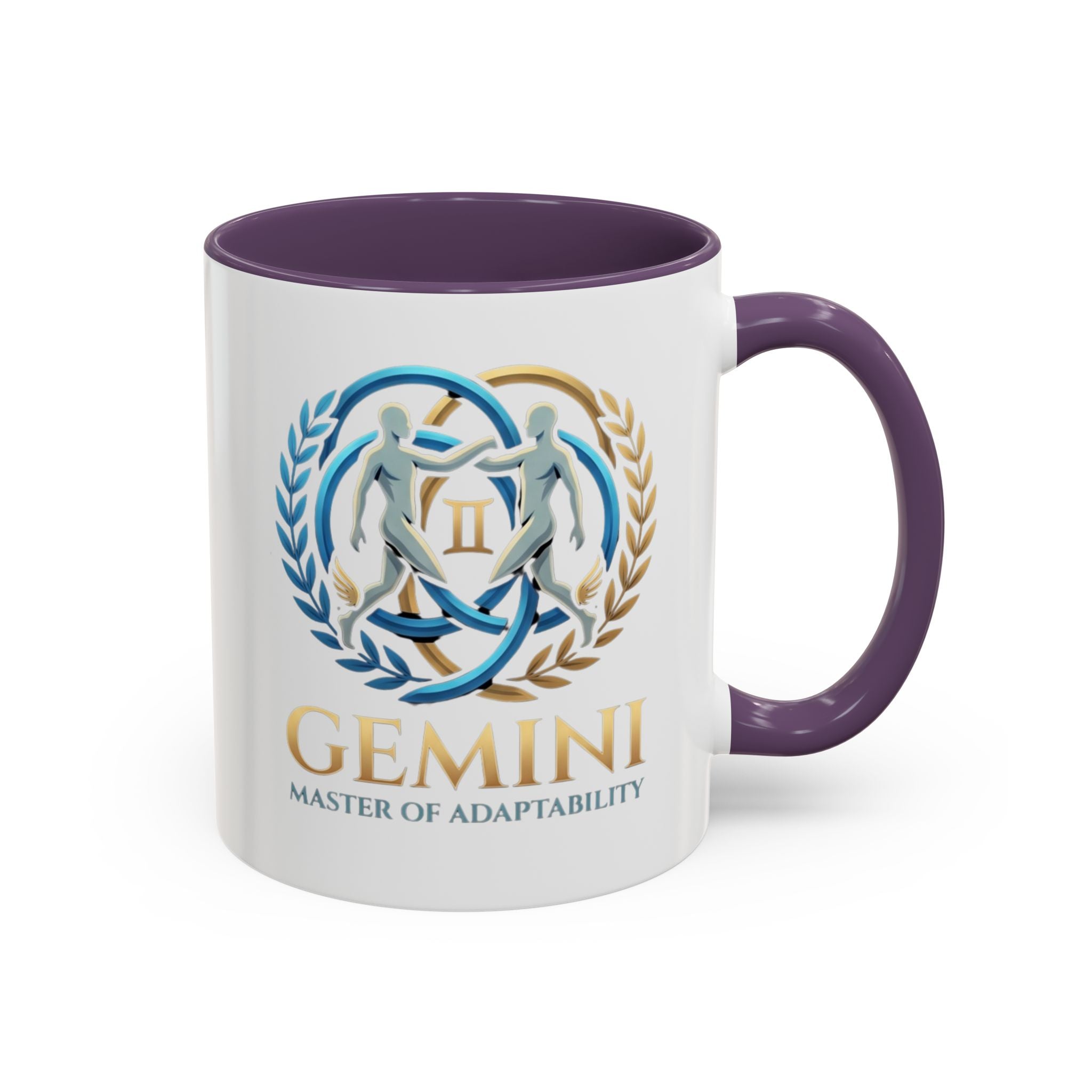 Gemini Zodiac Coffee Mug — 'Master of Adaptability' Accent Mug (11/15oz)