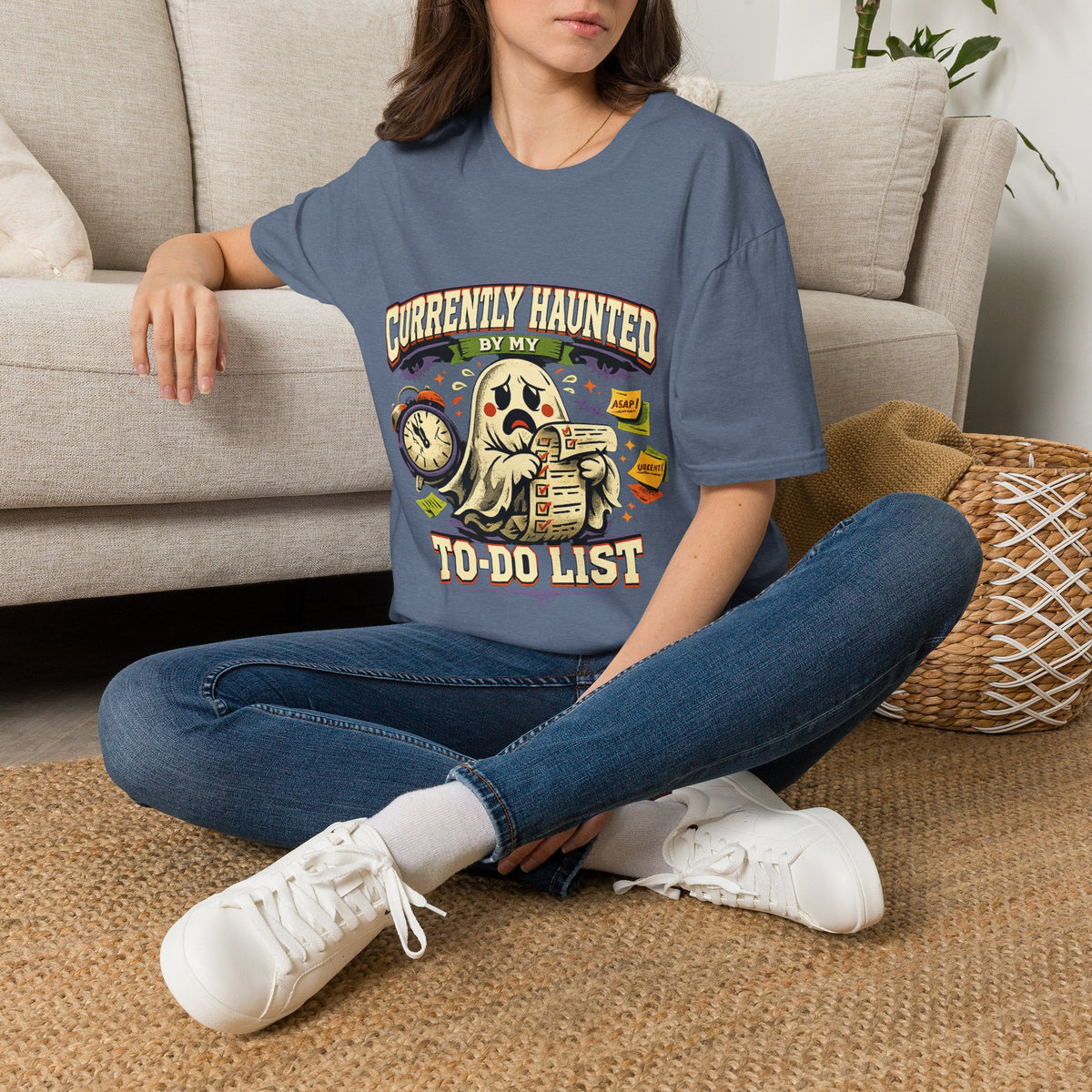 Halloween Currently Haunted Unisex Softstyle T-Shirt