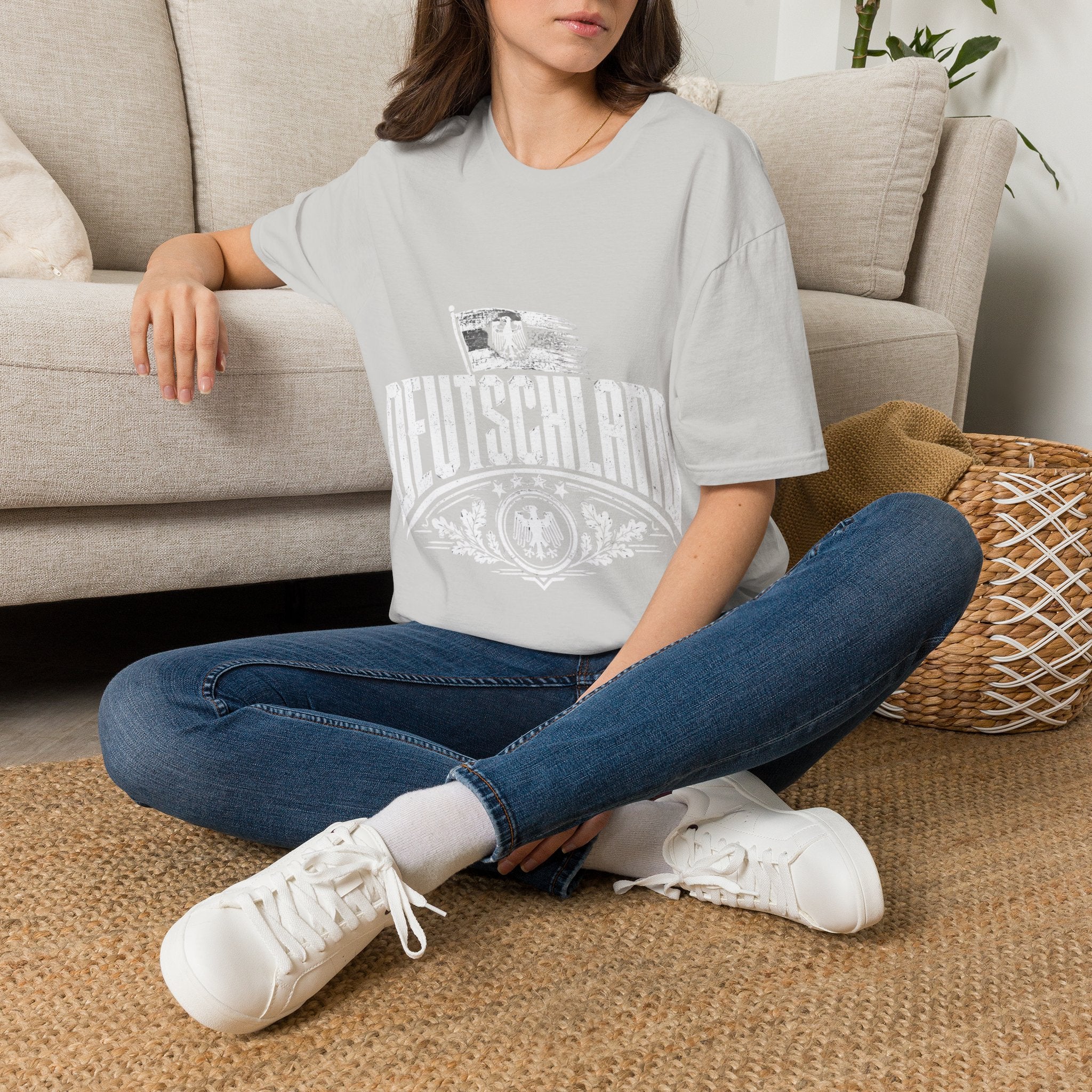 Germany Deutschland T-Shirt — Vintage German Crest Soccer Fan Tee