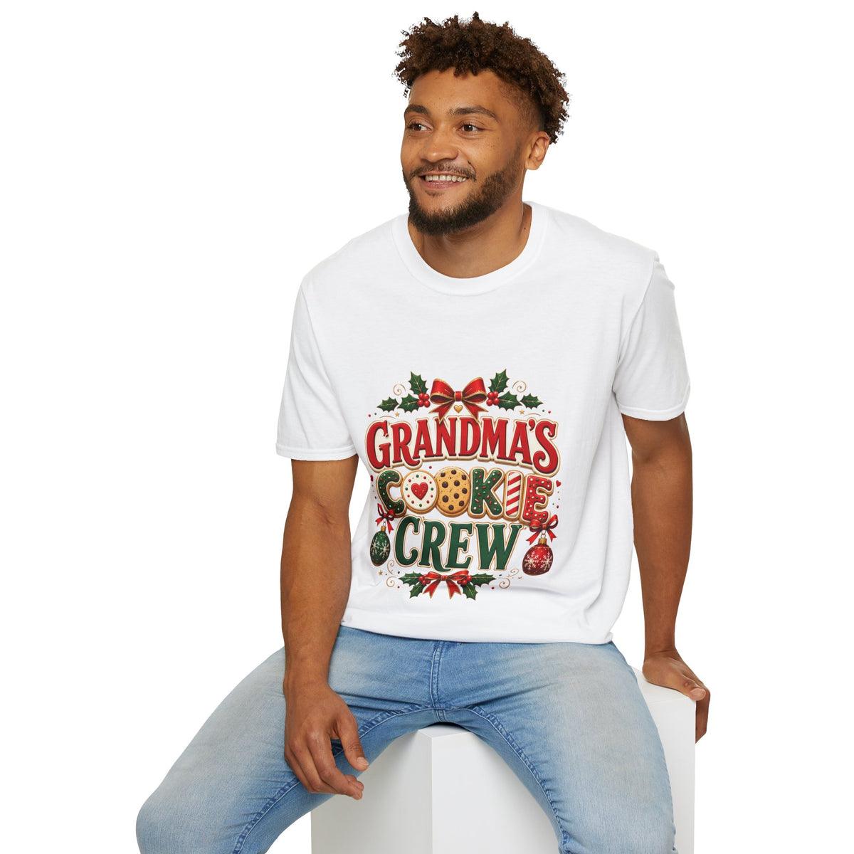 Grandma's Cookie Crew T-Shirt — Festive Christmas Baking Tee