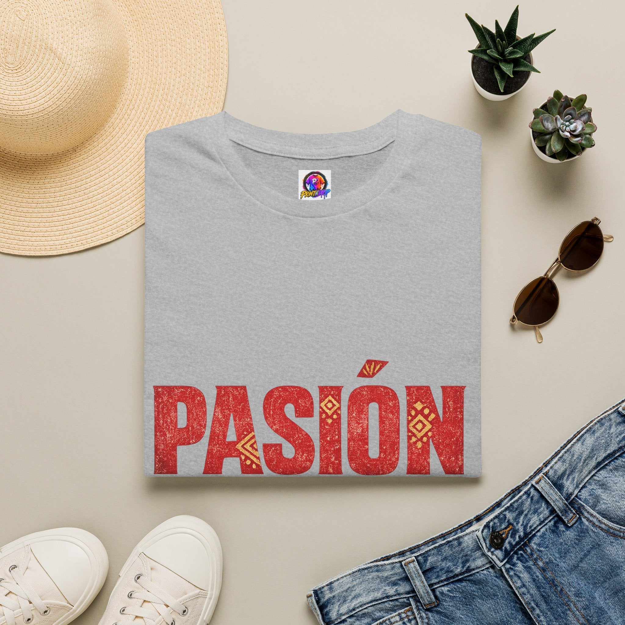 Spain Pasión Roja T-Shirt — Bold Spanish Pride Graphic Tee