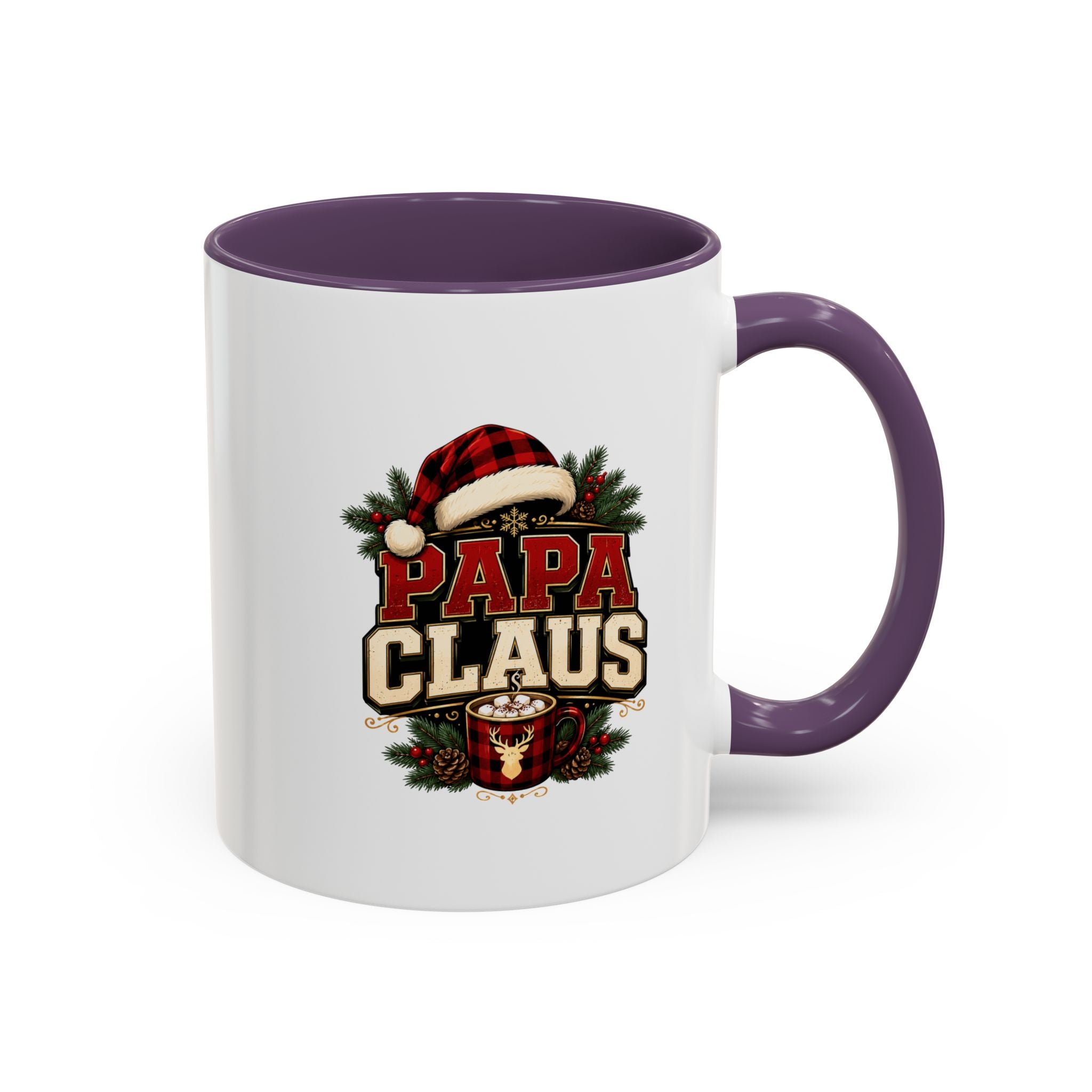 Papa Claus Coffee Mug – Christmas Dad Holiday Accent Mug