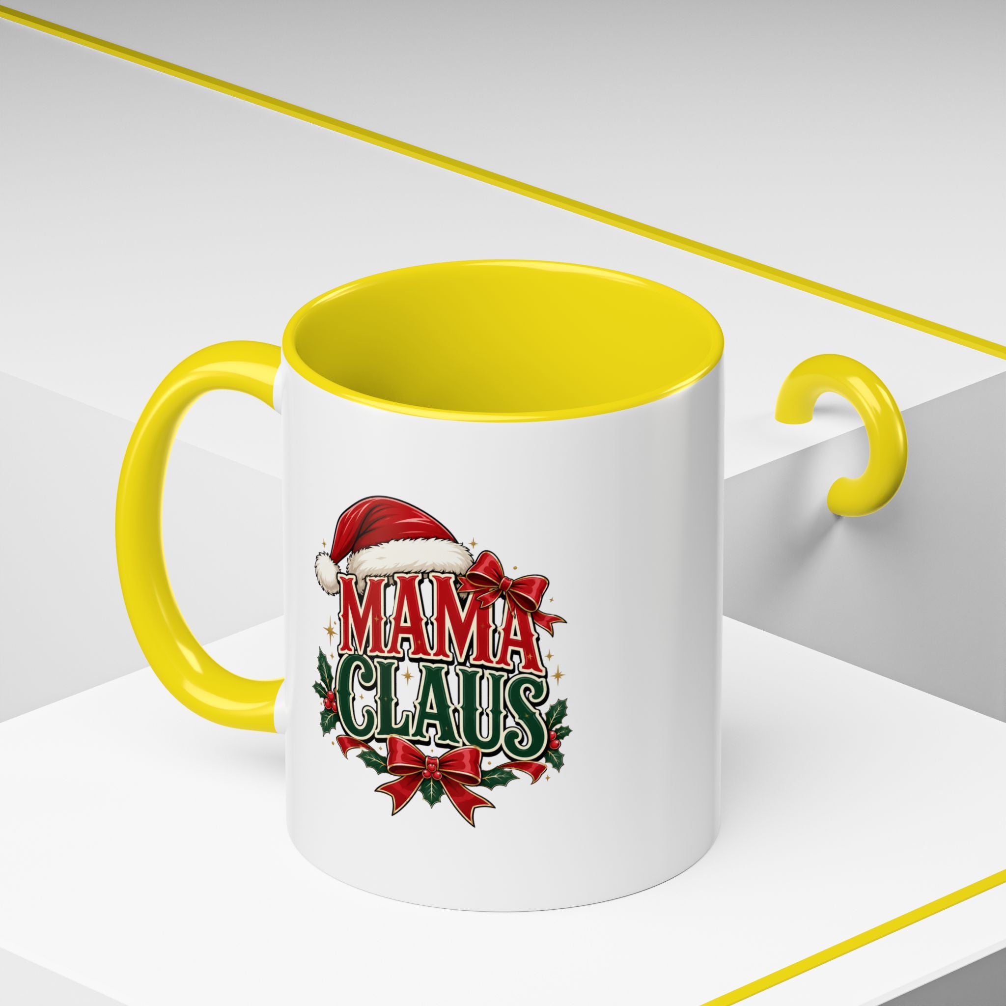 Accent Coffee Mug Mama Claus