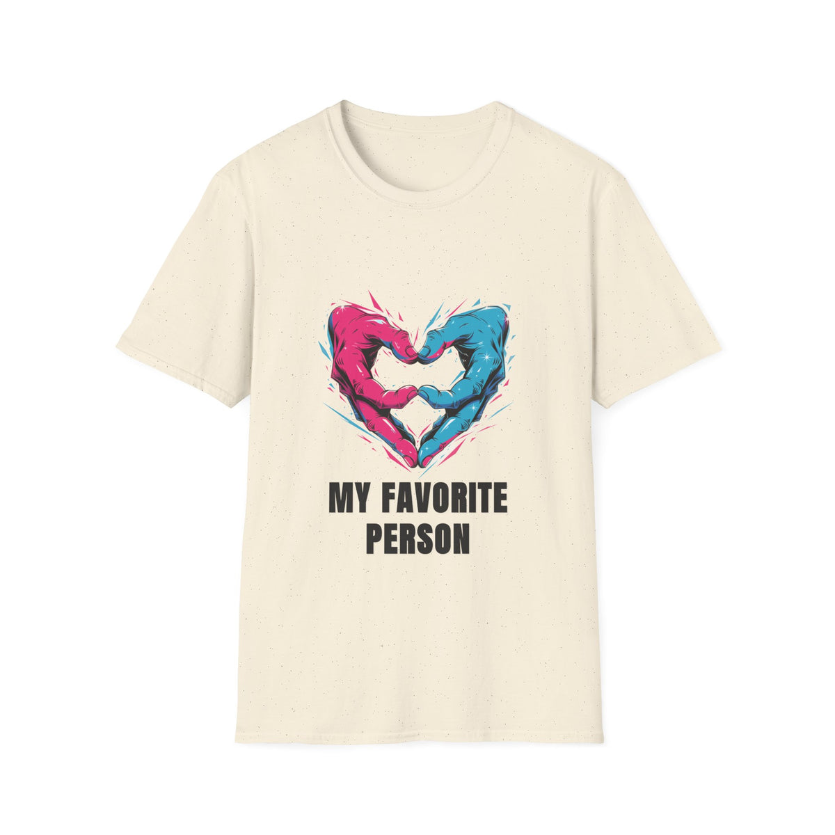 Heart Hands T-Shirt — “My Favorite Person” Couples Graphic Tee - Trending Now - August 2026
