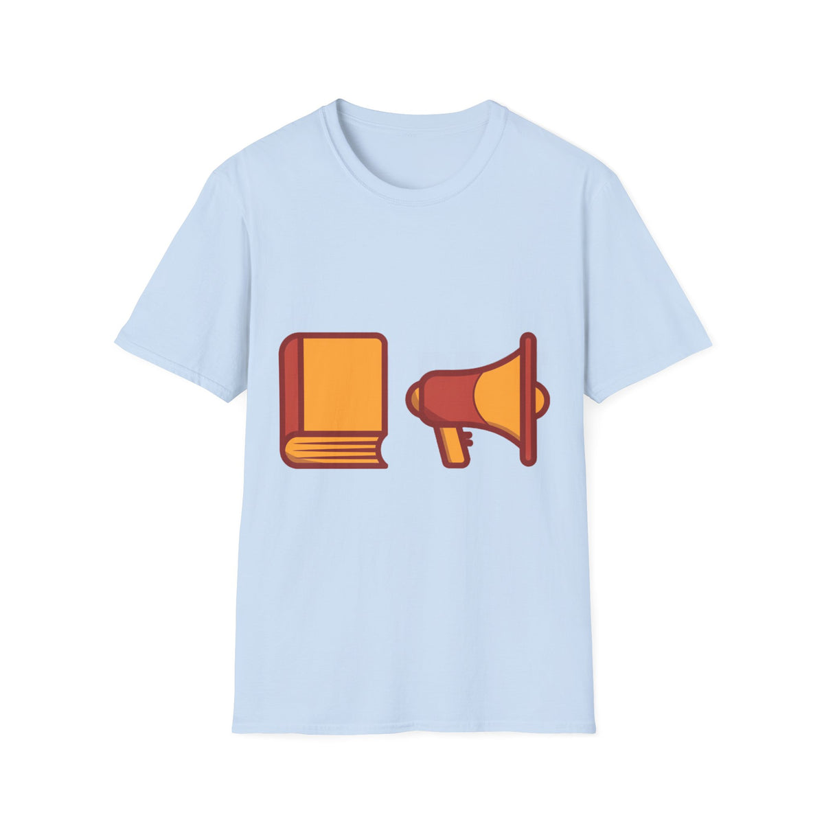 Book & Megaphone T-Shirt — Literary Advocate Tee - Trending Now - September 2026