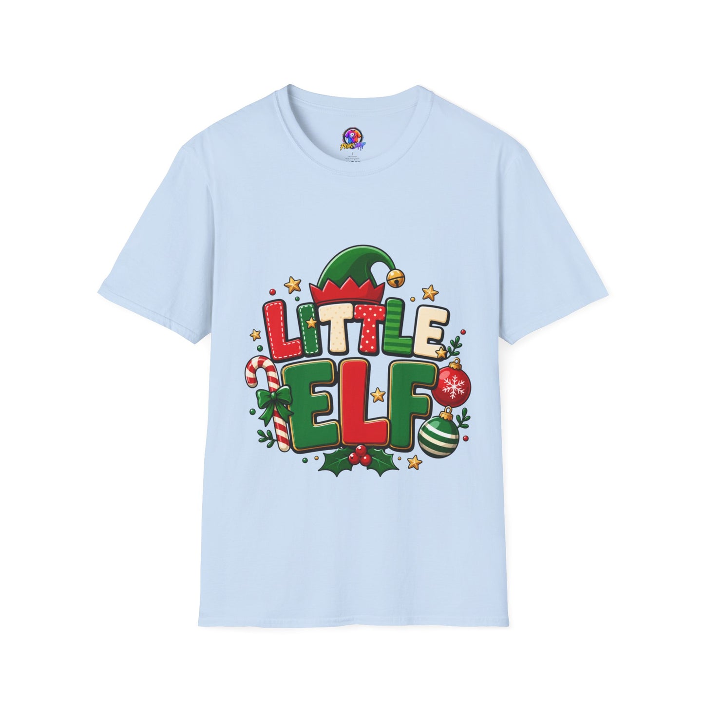 Little Elf Christmas T-Shirt — Cute Holiday Kids/Family Elf Tee