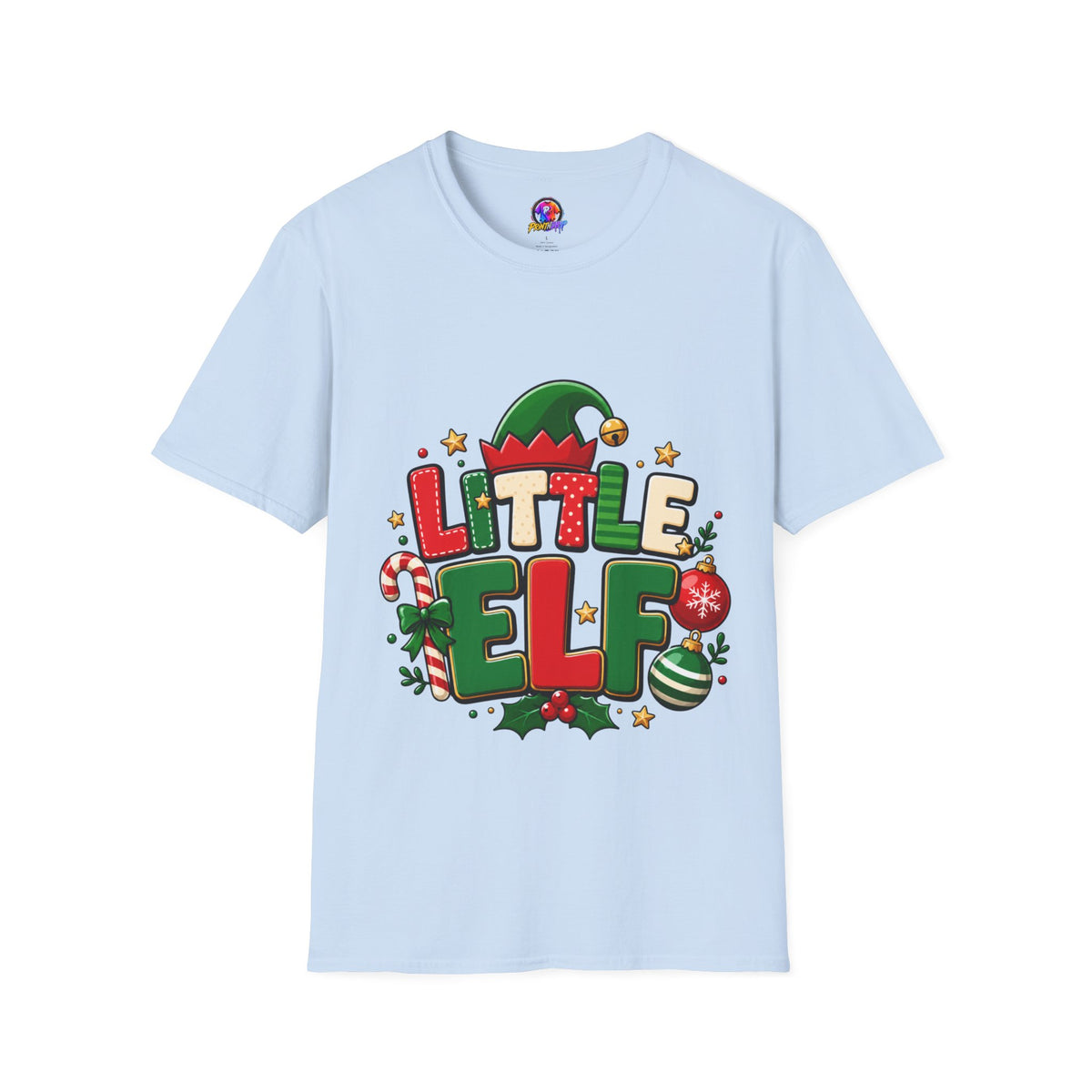 Little Elf Christmas T-Shirt — Cute Holiday Kids/Family Elf Tee