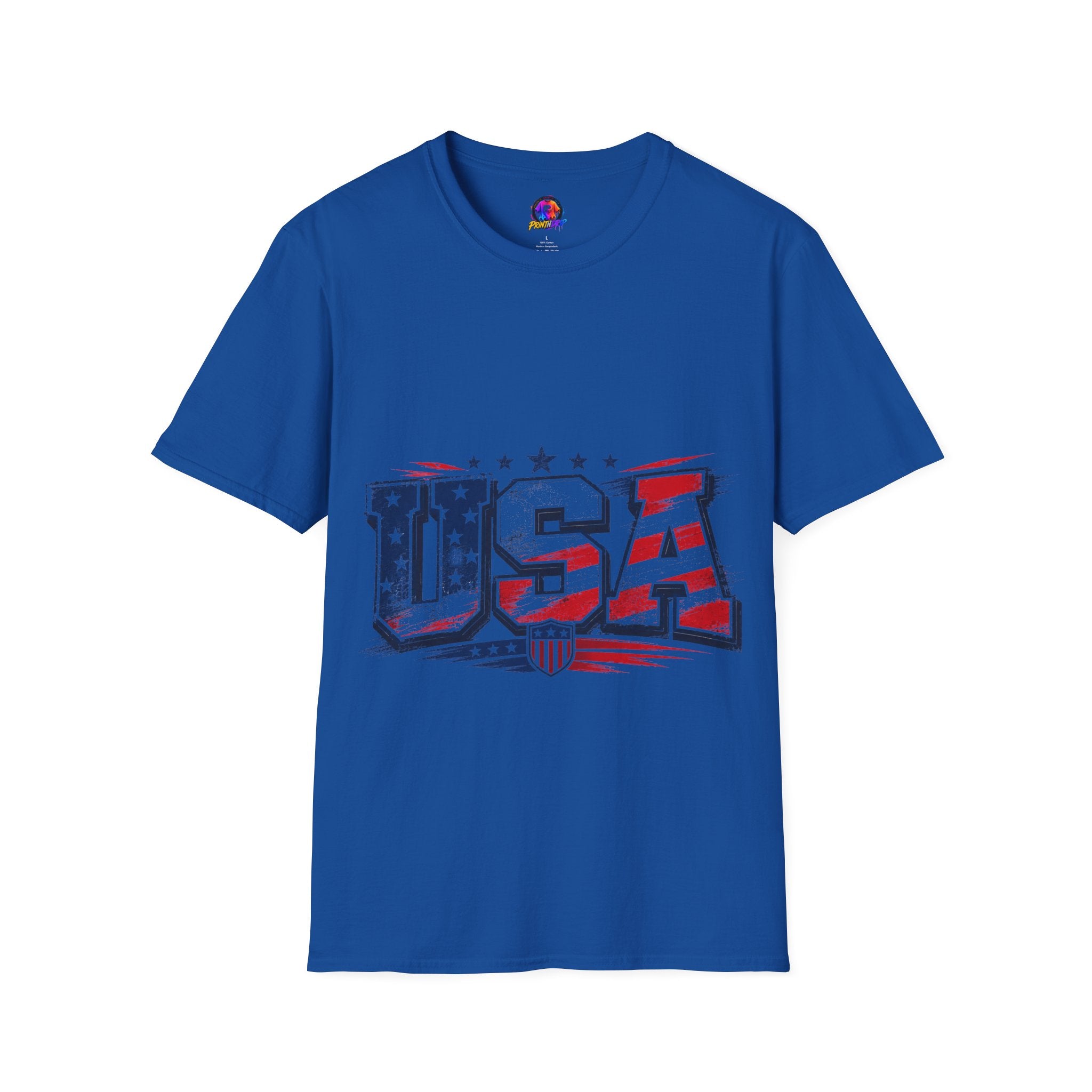 USA Flag Graphic T-Shirt — Patriotic American Pride Tee