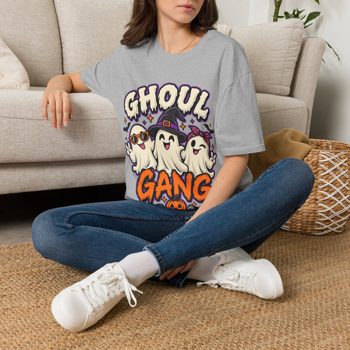 Ghoul Gang Ghost Halloween T-Shirt