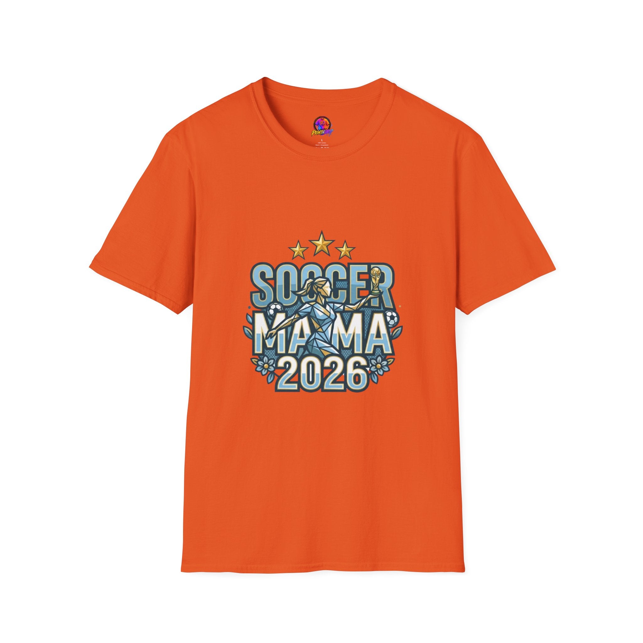 Soccer Mama 2026 T-Shirt — Women's Supporter Mom Tee