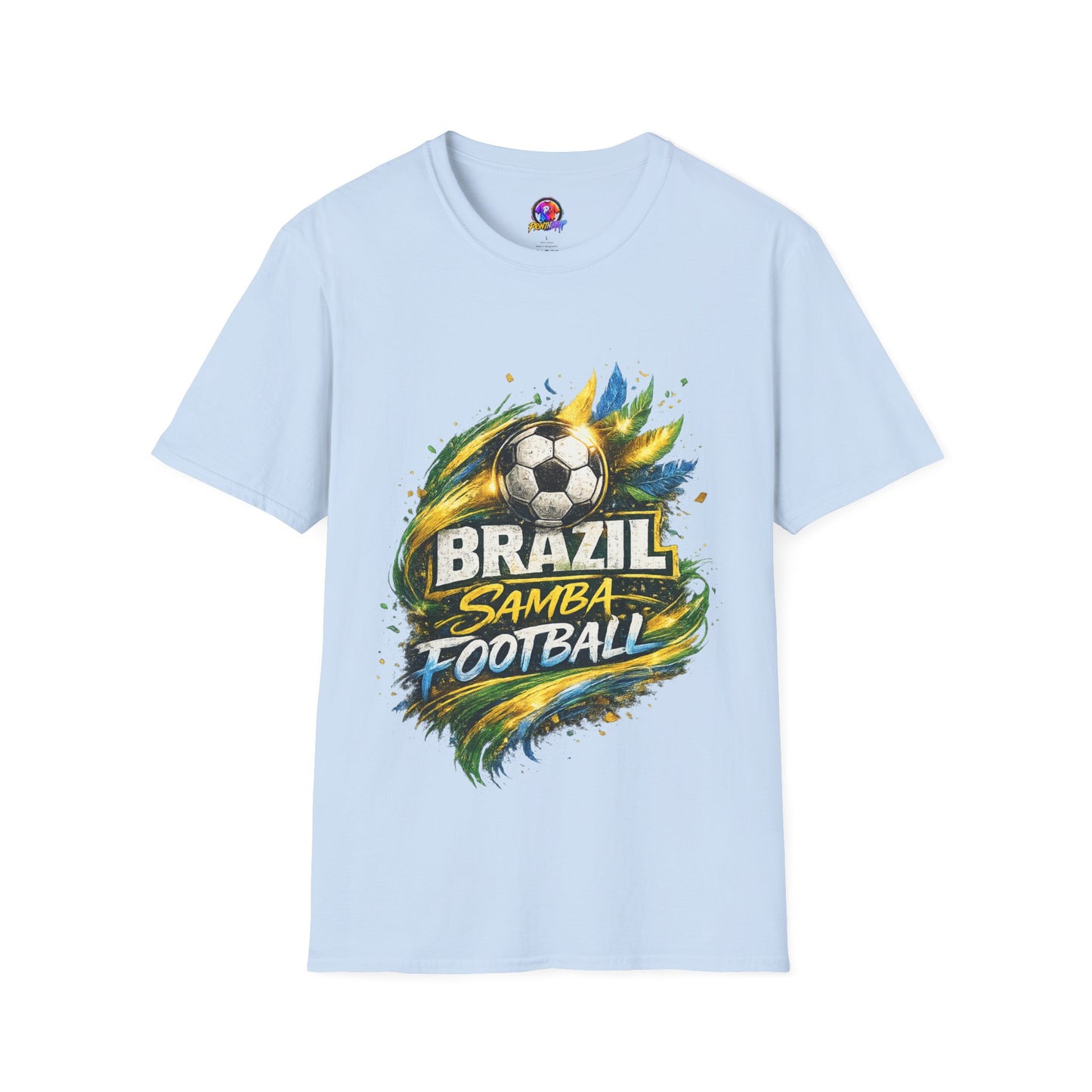 Brazil Samba Football T‑Shirt