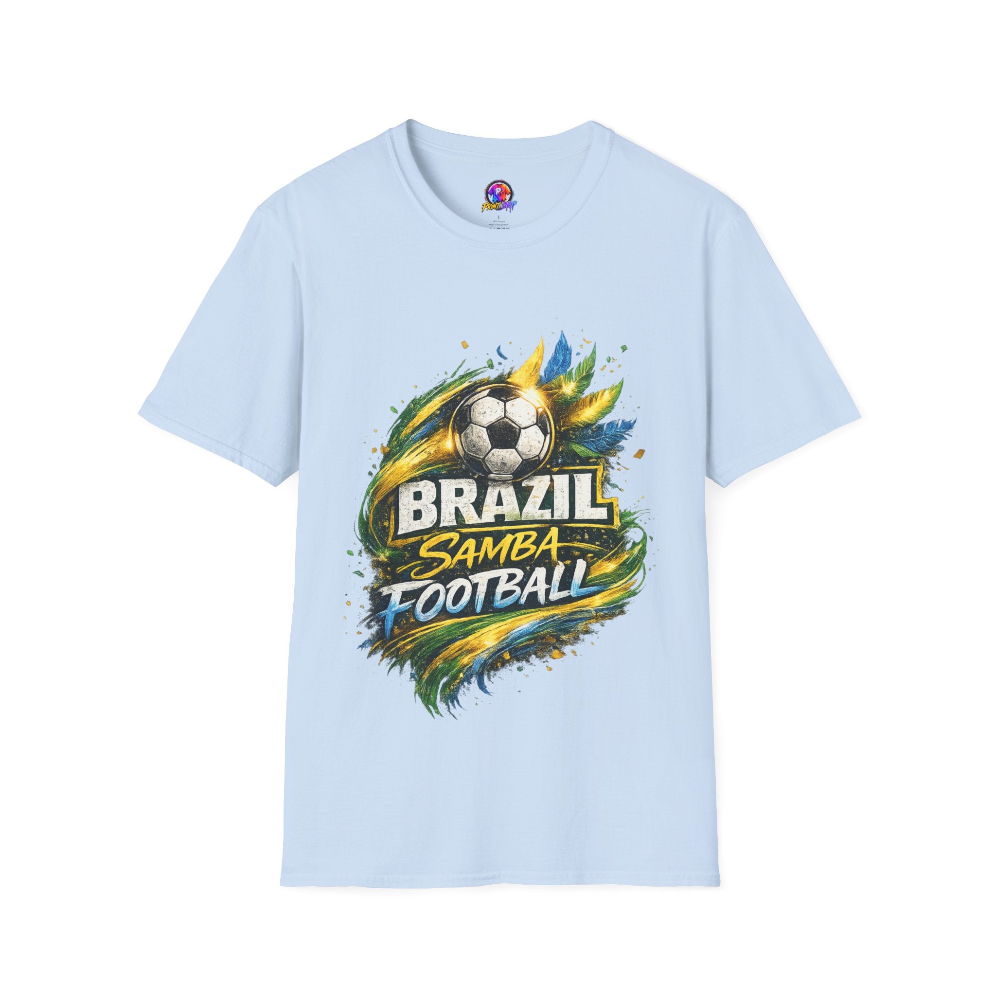 Brazil Samba Football T‑Shirt