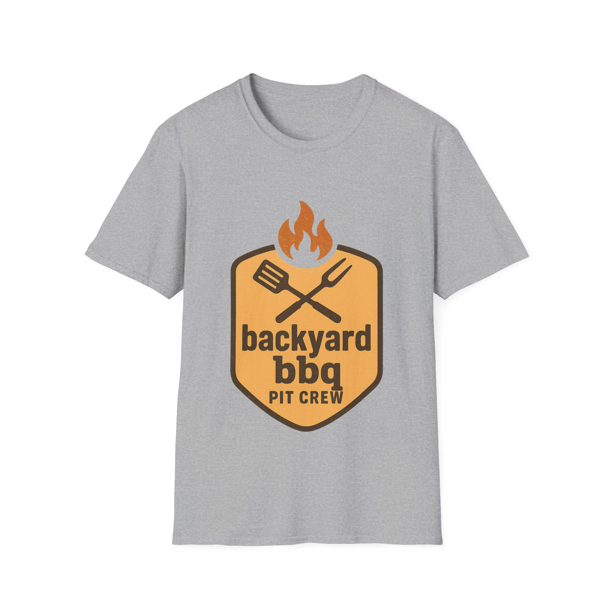 Backyard BBQ T-Shirt — Grilling Badge Tee - Trending Now - August 2026