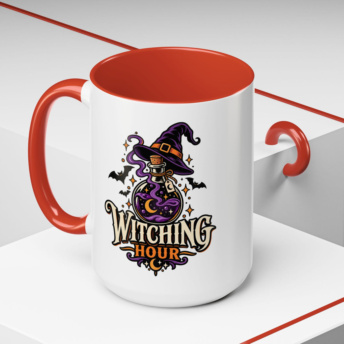 Witching Hour Coffee Mug — Halloween Witch Potion Accent Mug (11/15oz)