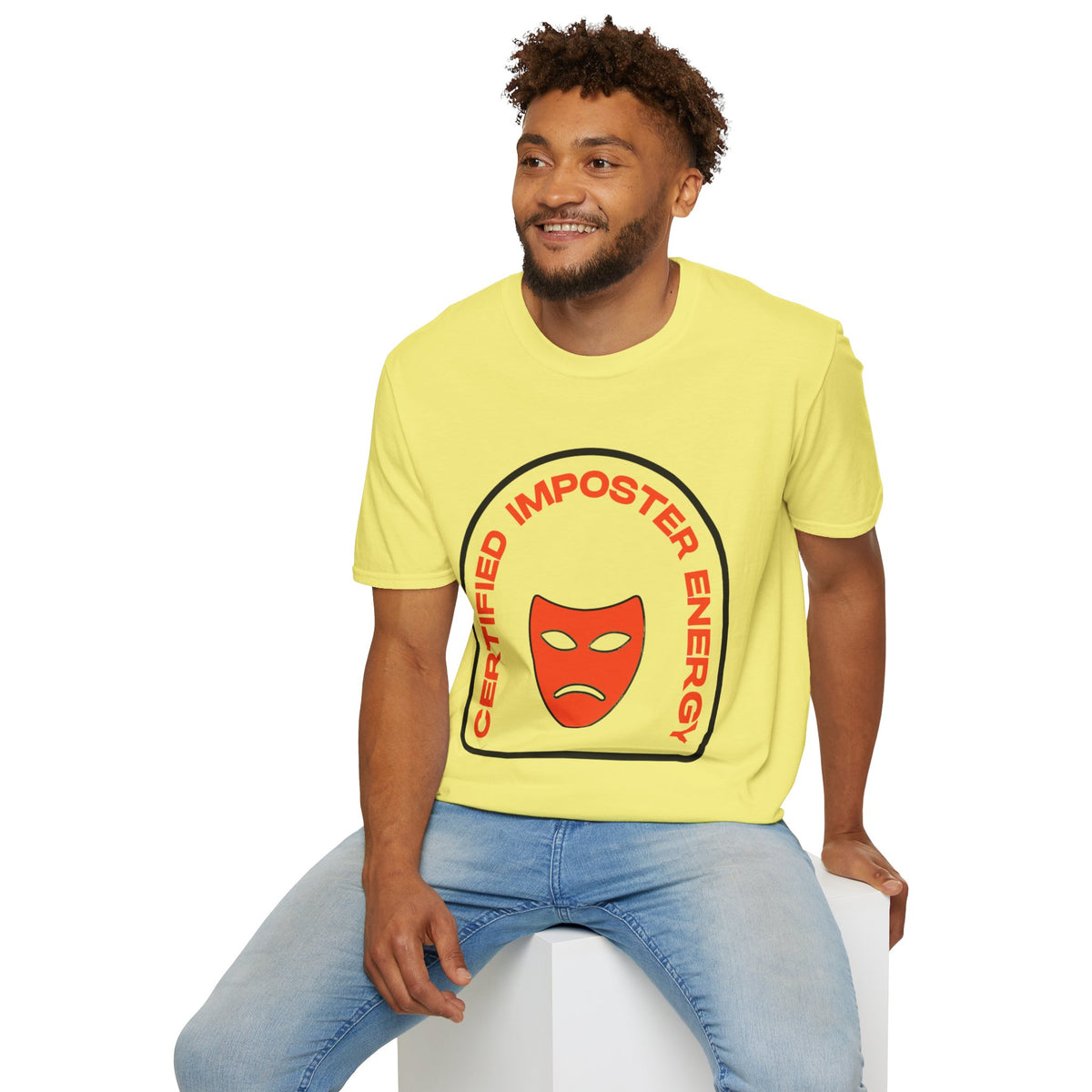 Certified Imposter Energy T-Shirt — Funny Sarcastic Graphic Tee - Trending Now - August 2026