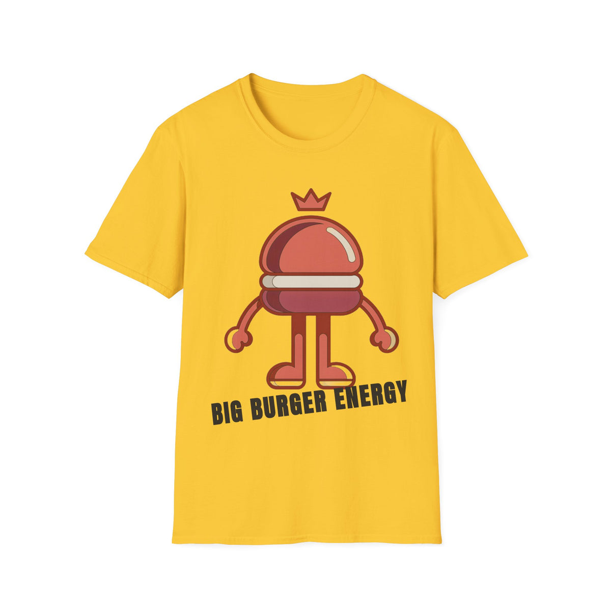 Big Burger Energy T-Shirt — Cute Burger Character Graphic Tee - Trending Now - September 2026