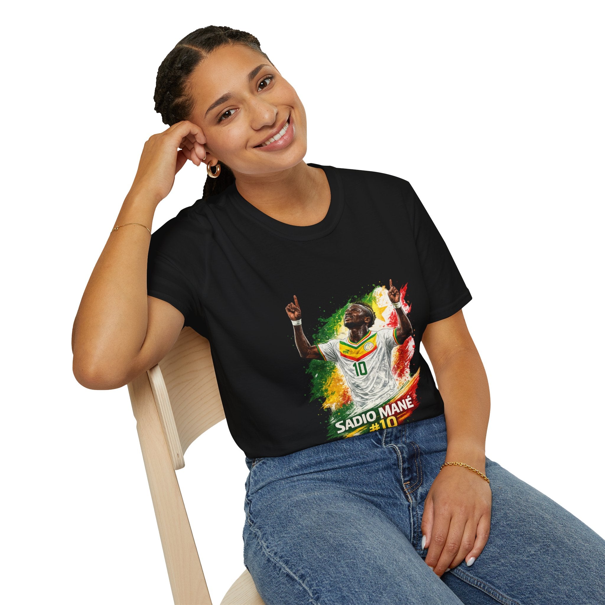 Senegal Sadio Mané Football Shirt – Tribute Soccer Tee