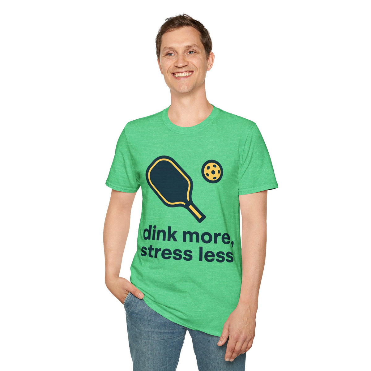 Pickleball Paddle & Ball T‑Shirt — Minimalist Pickleball Player Tee - Trending Now - September 2026