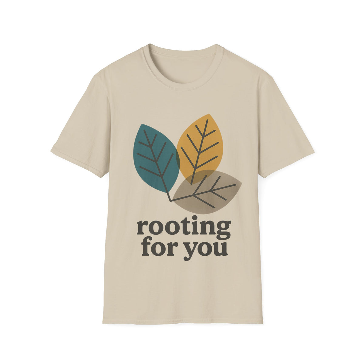 Leaf Trio T-Shirt — 'Rooting for You' Botanical Graphic Tee - Trending Now - September 2026