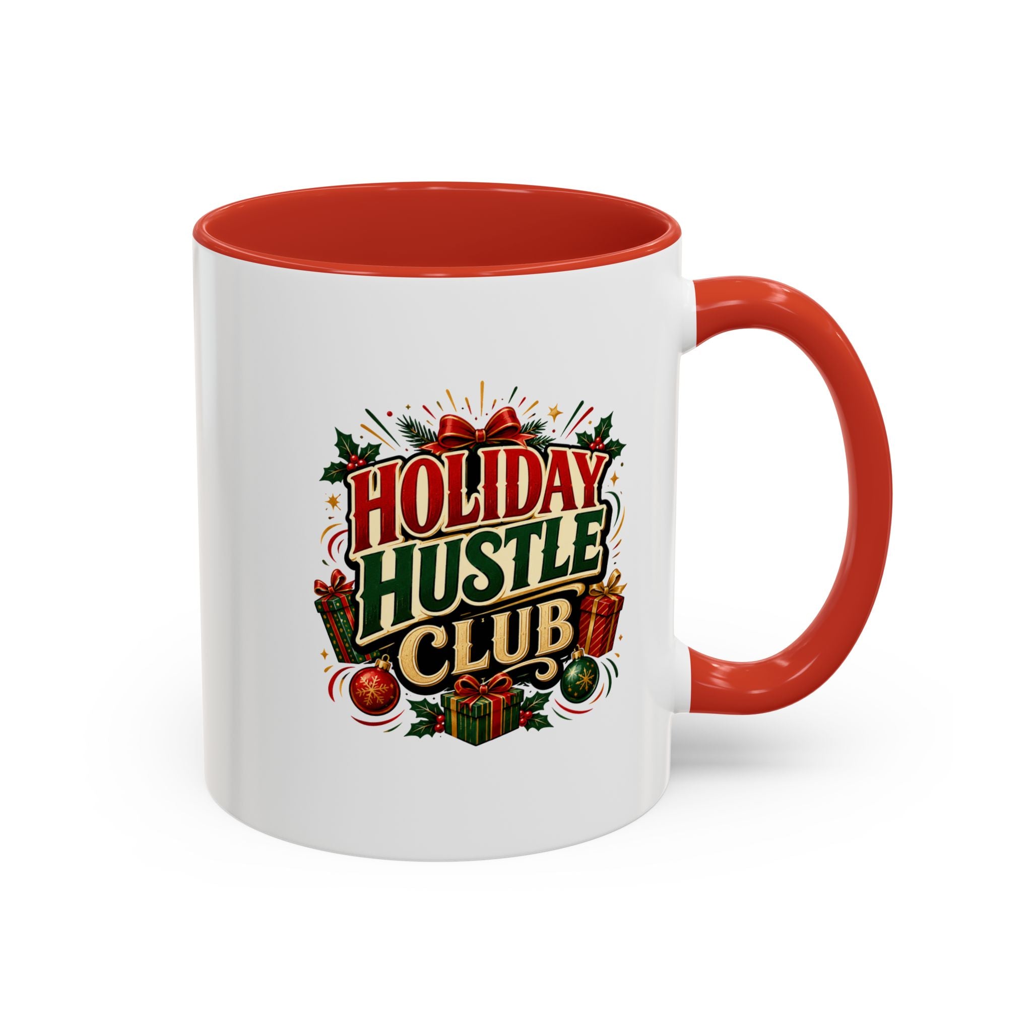 Accent Coffee Mug Holiday Hustle Club