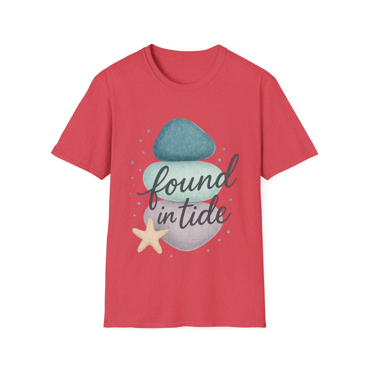 Found My Balance Beach Zen T-Shirt — Stacked Stones & Starfish Relaxation Tee - Trending Now - September 2026