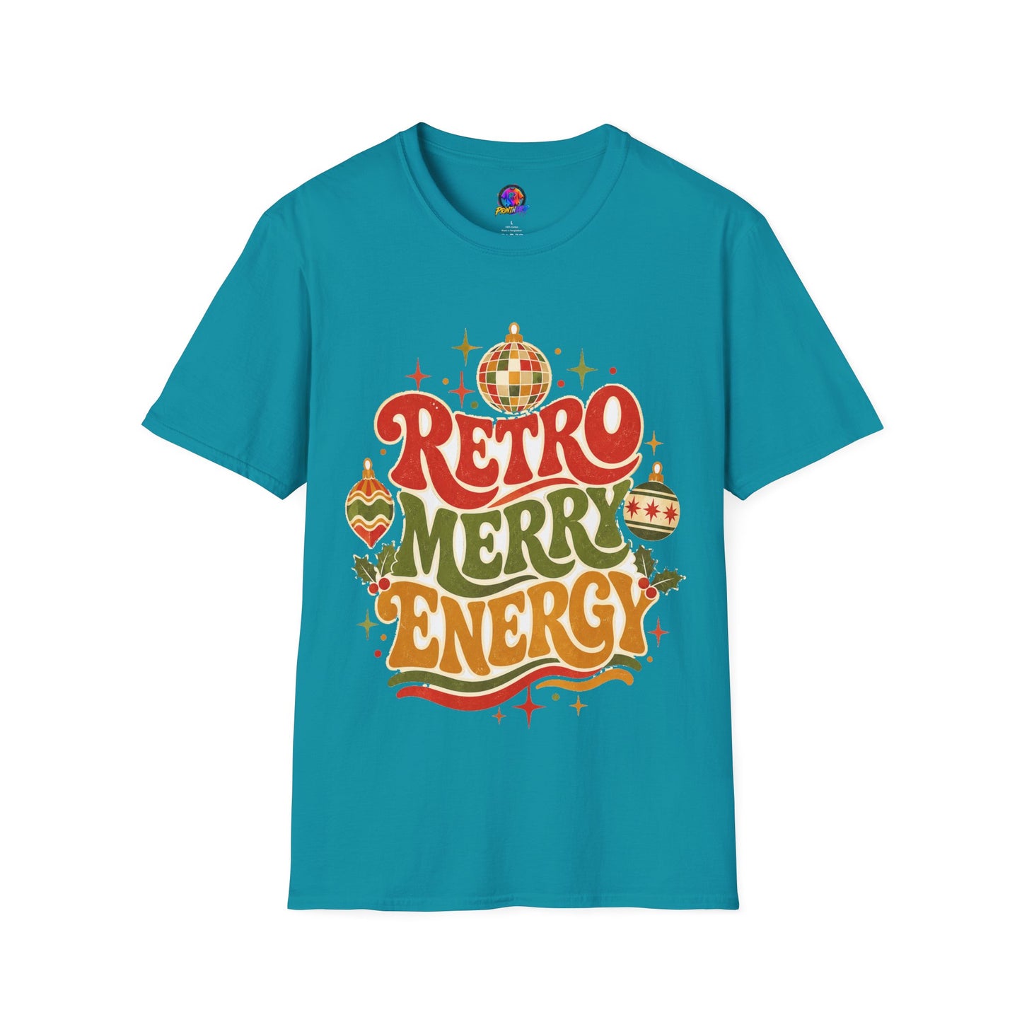 Retro Merry Energy T-Shirt