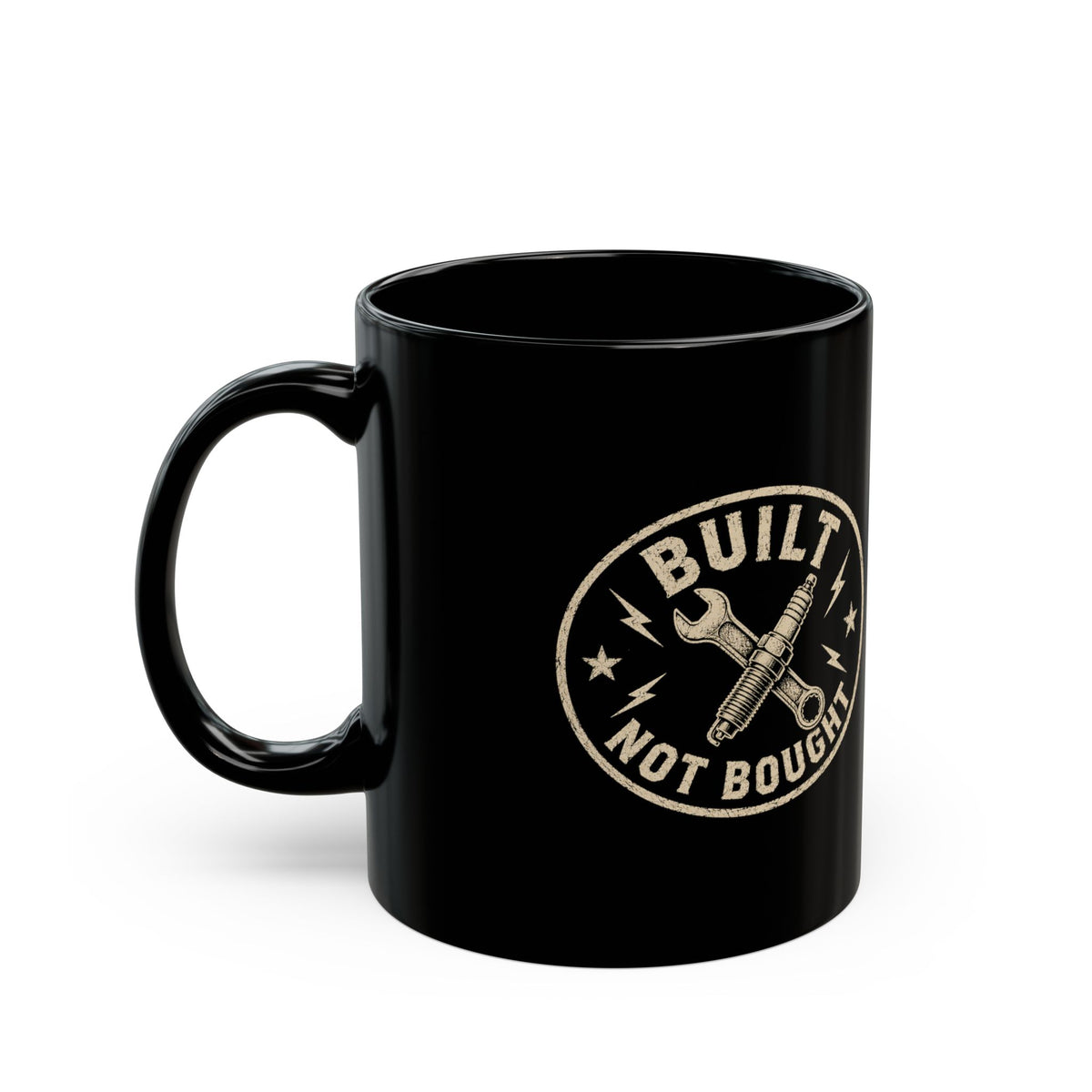 Milo Bailey Dog Dad Mom Built Not Bought Mug — Mechanic Coffee Cup