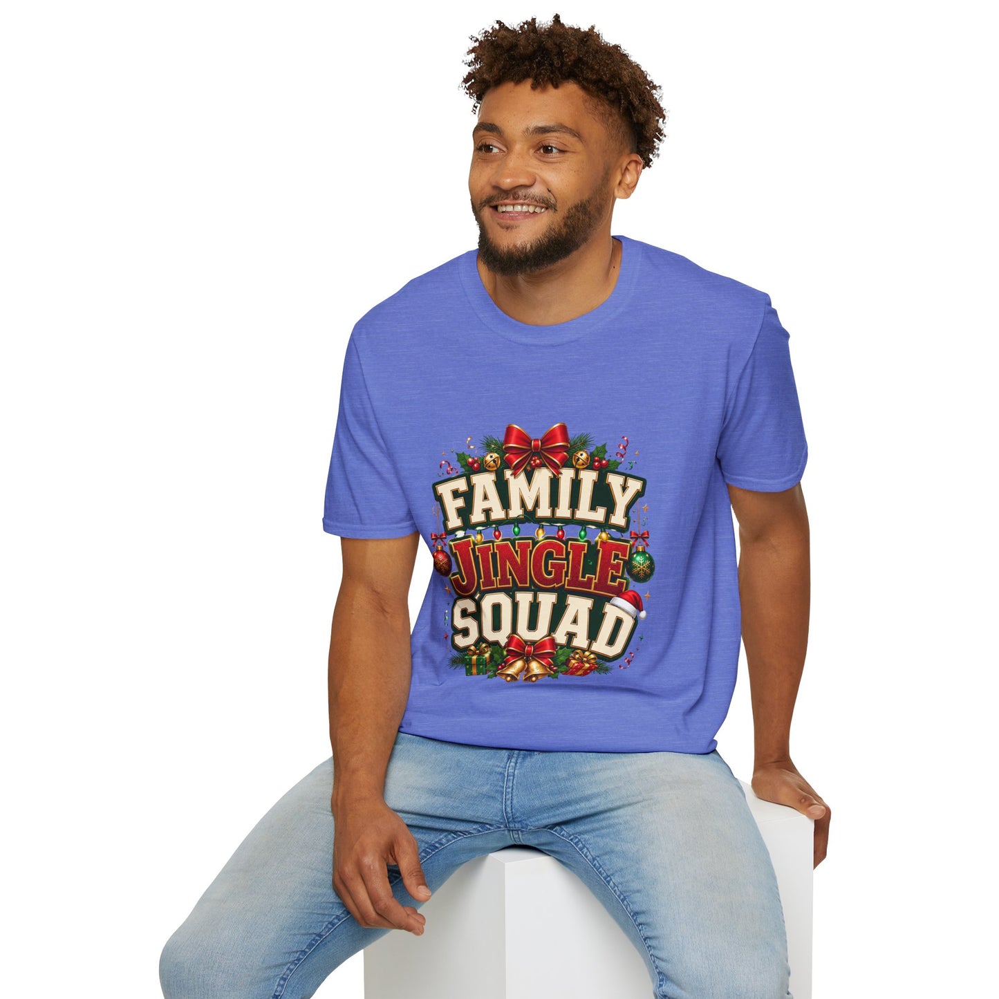 Family Jingle Squad Christmas T-Shirt — Festive Holiday Tee