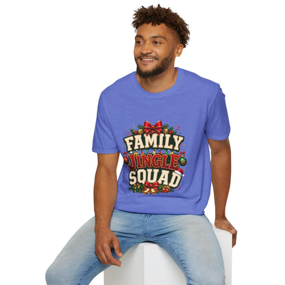 Family Jingle Squad Christmas T-Shirt — Festive Holiday Tee