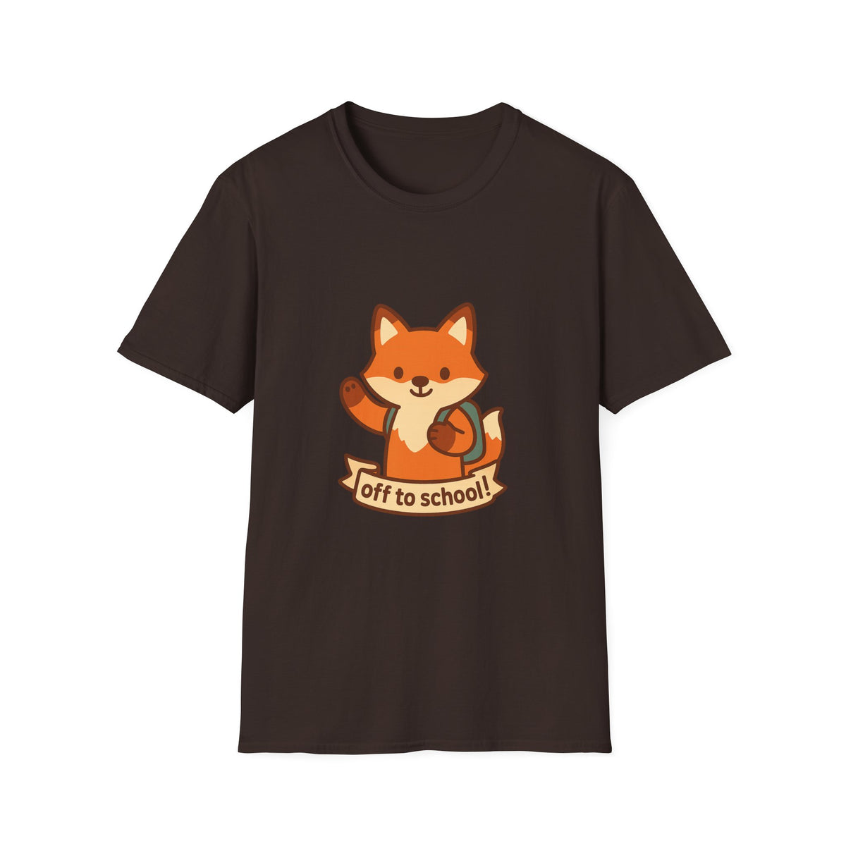 Cute Fox "Off to School" T-Shirt — Kids/Teacher Back-to-School Tee - Trending Now - August 2026