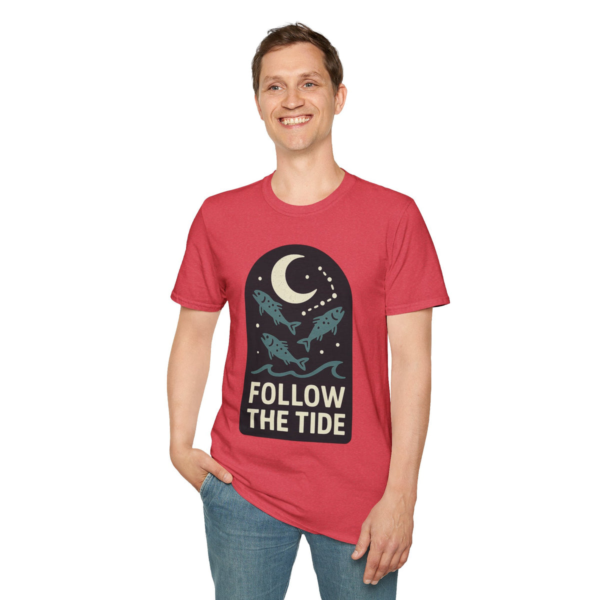 Follow the Tide Moon Graphic T-Shirt - Trending Now - September 2026