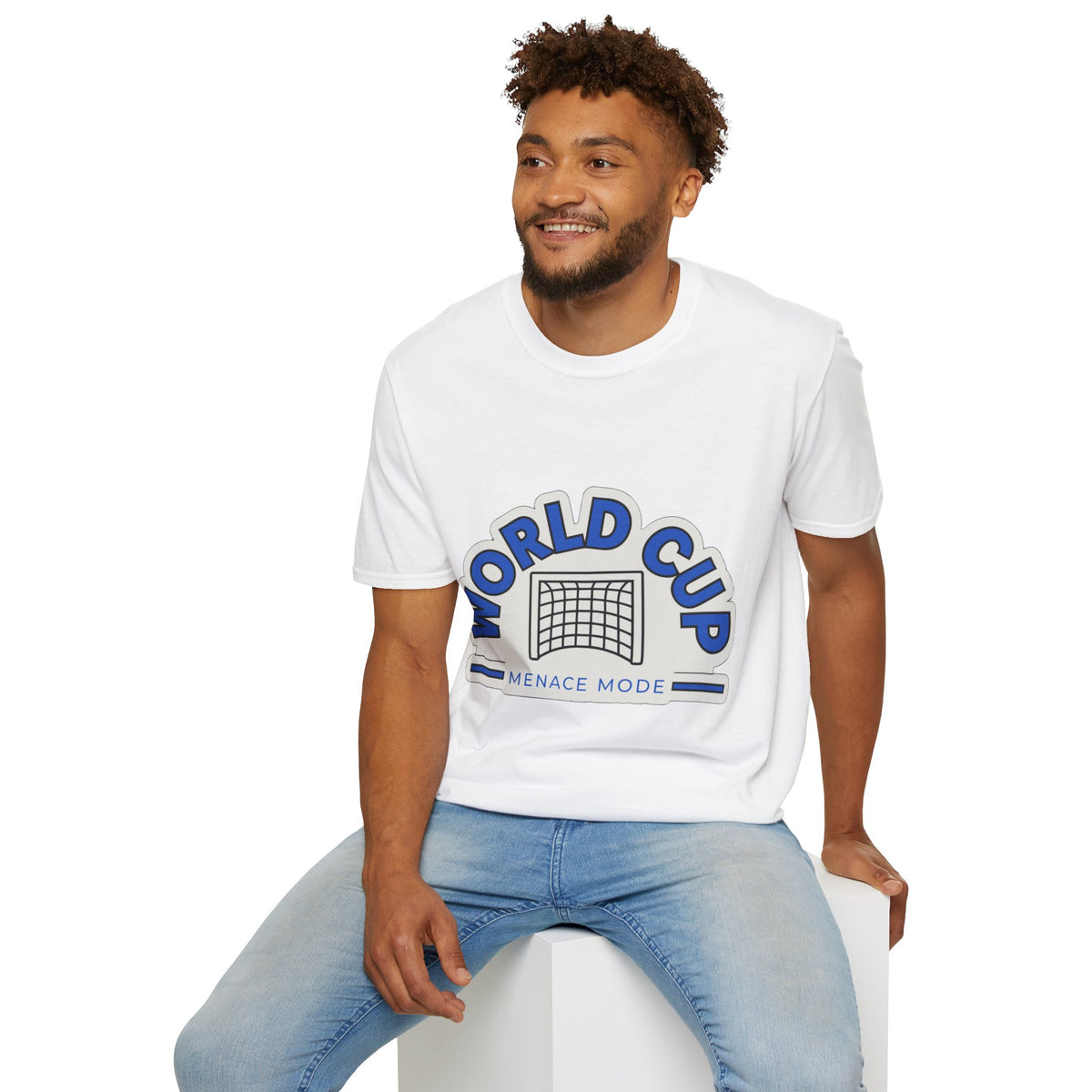 World Cup Soccer T‑Shirt — 'Menace Mode' Retro Goal Graphic - Trending Now - August 2026