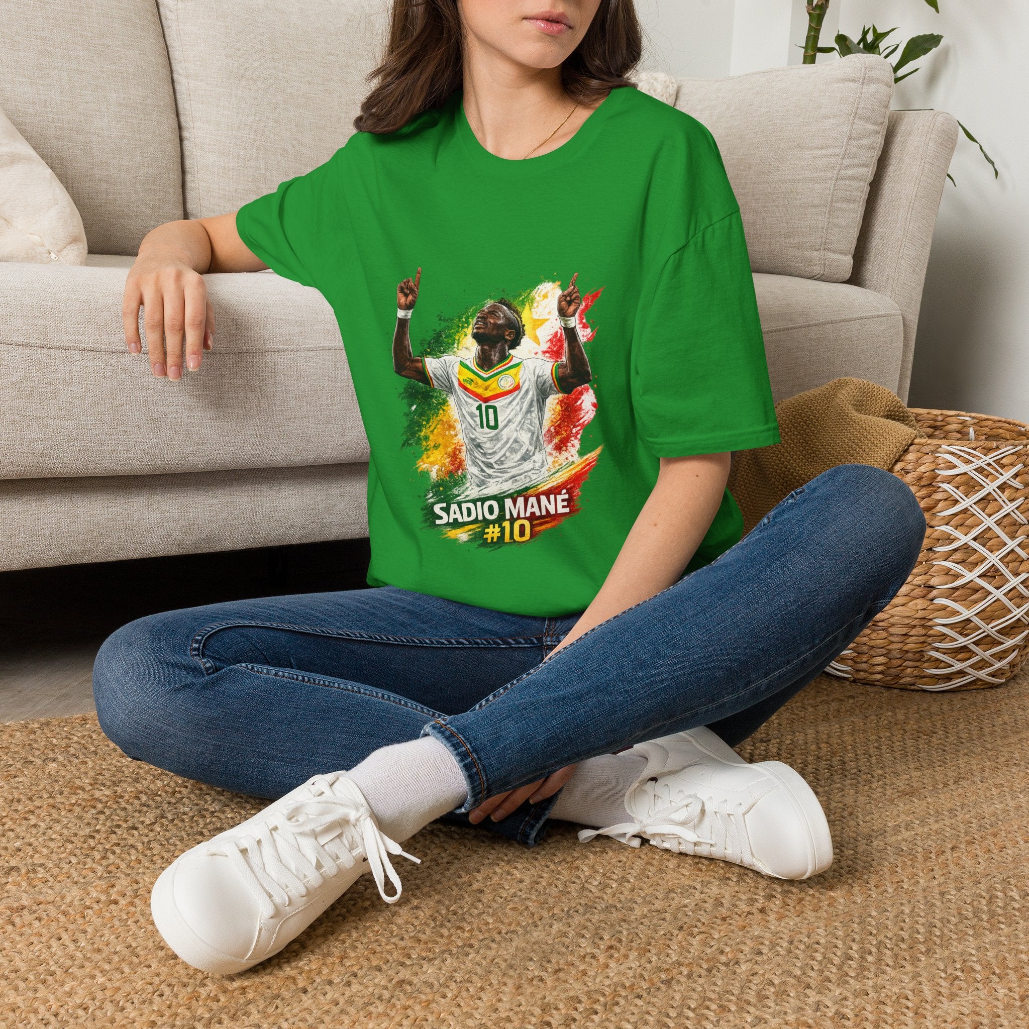 Senegal Sadio Mané Football Shirt – Tribute Soccer Tee