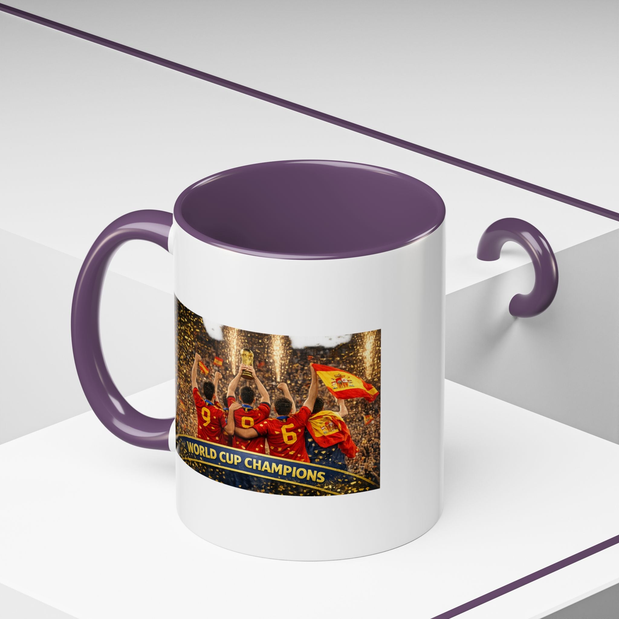 World Cup Champions Soccer Coffee Mug — Team Celebration Accent Mug