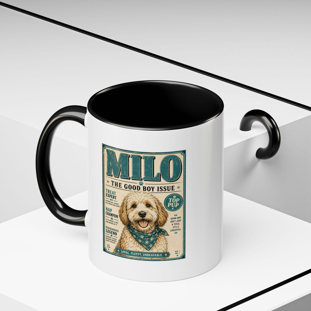 Milo Bailey Dog Dad Mom Milo 'The Good Boy Issue' Coffee Mug