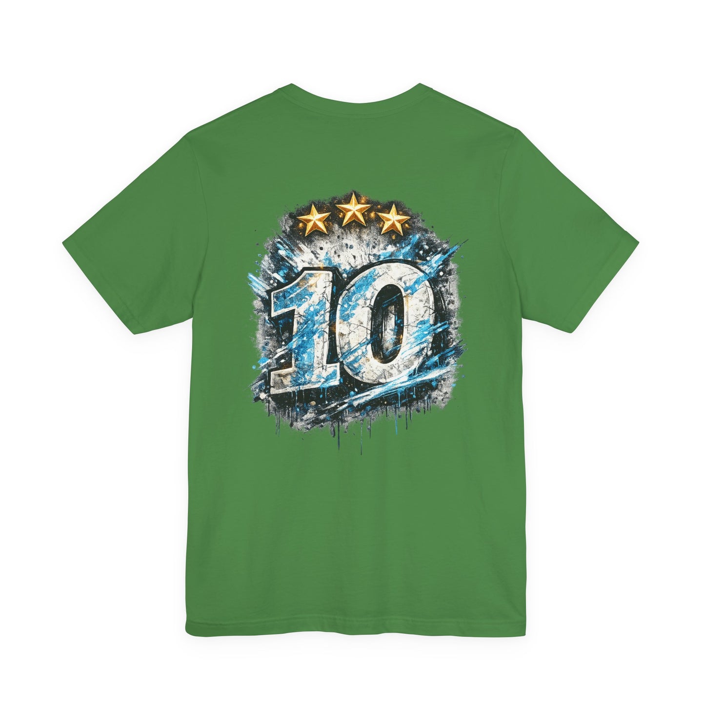 Buenos Aires Nights T‑Shirt — '10' Grunge Graphic Tee - Argentina No. 10