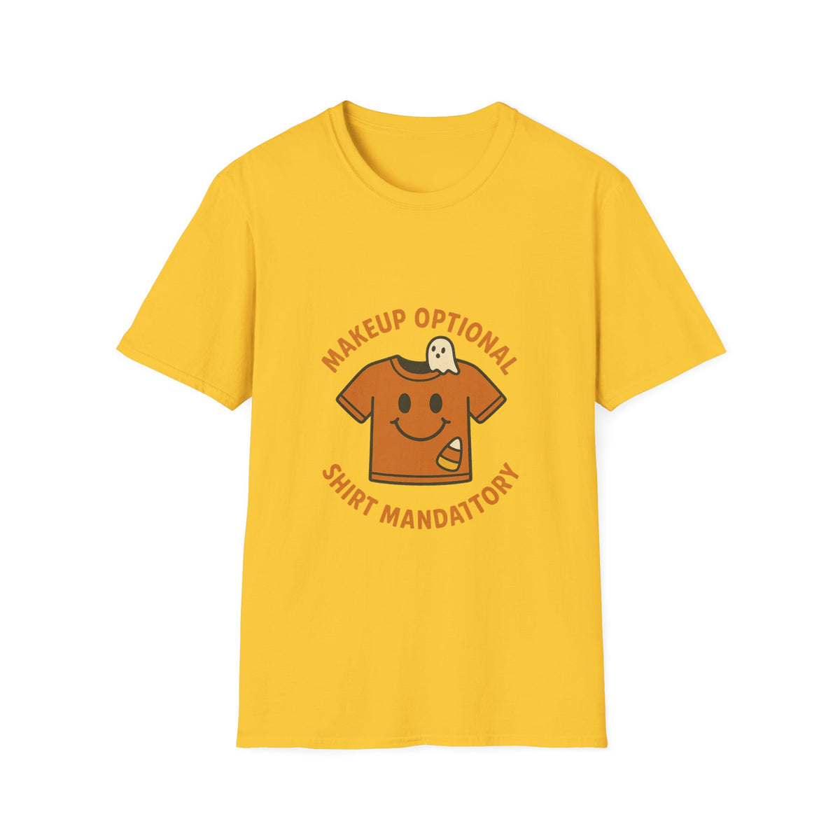 Cute Gingerbread 'Baked Optional, Plant-Based' T-Shirt - Trending Now - October 2026