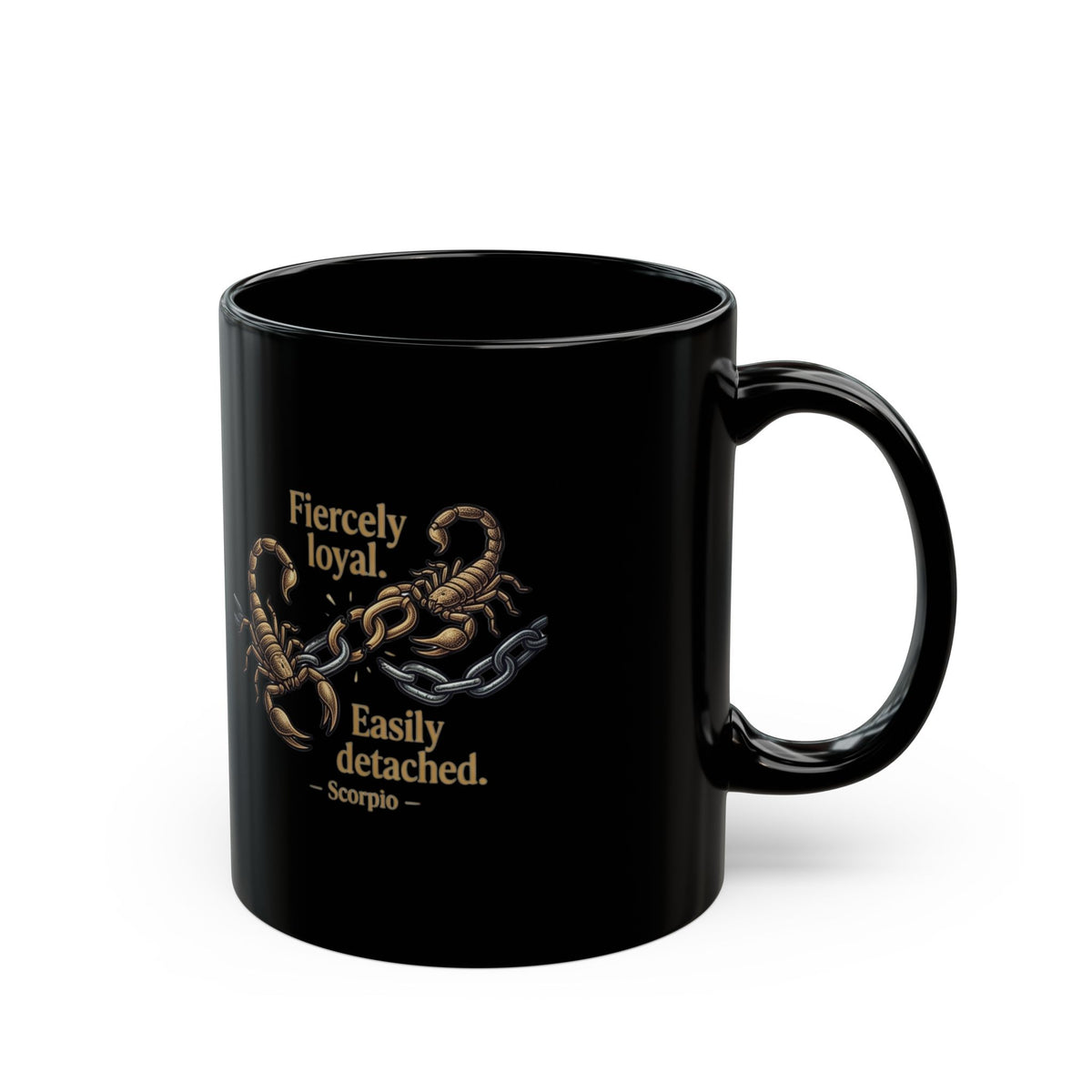 Scorpio Zodiac Mug Black Mug