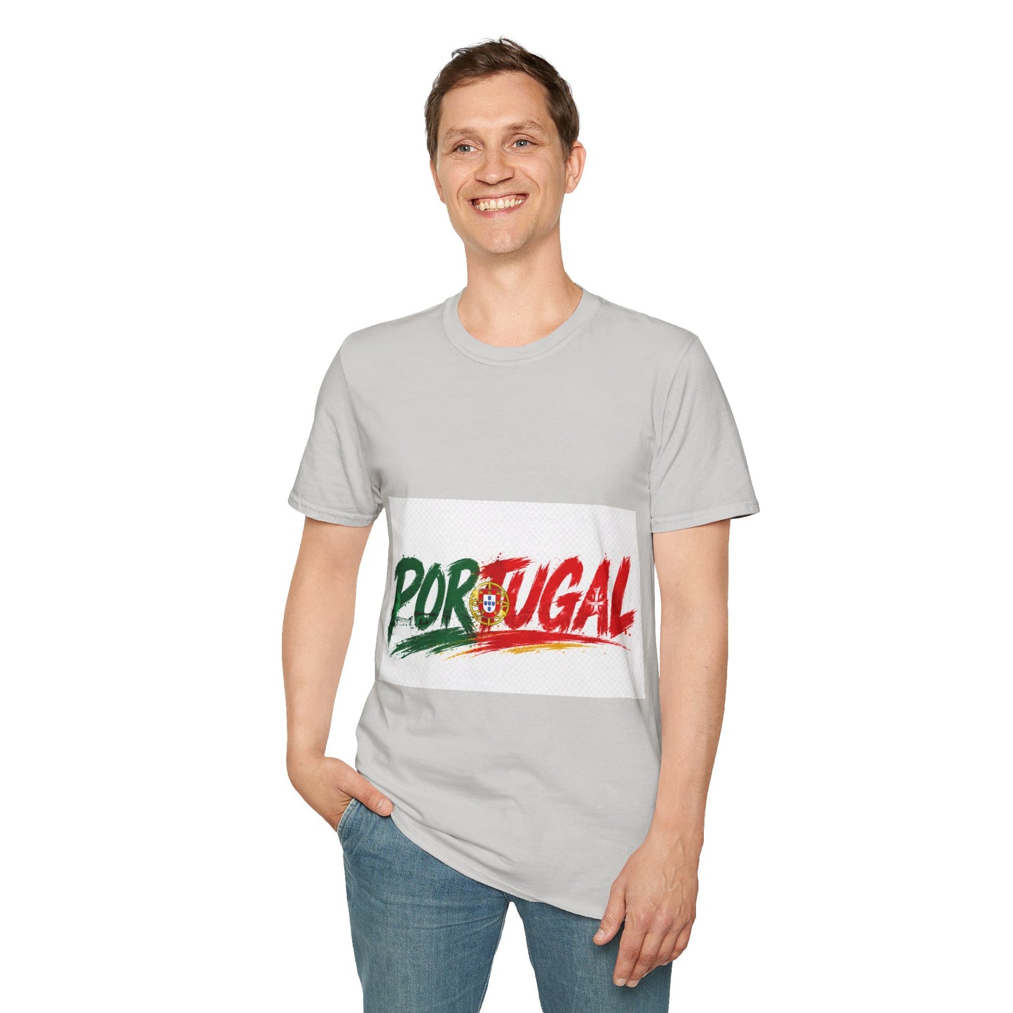 Portugal Flag Script T-Shirt — Portuguese Pride Tee
