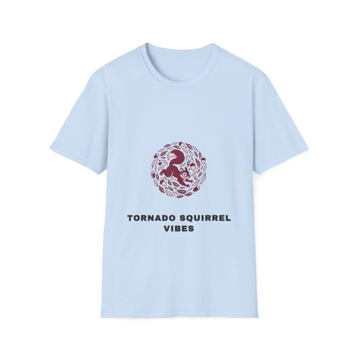 T-Shirt — Tornado Squirrel Vibes Minimal Graphic Tee - Trending Now - September 2026