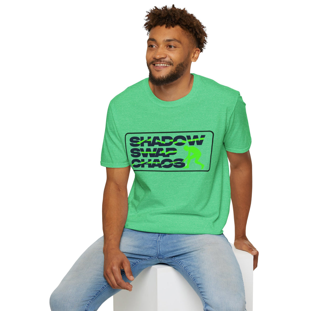 Shadow Swap Chaos T‑Shirt — Retro Neon Graphic Tee - Trending Now - August 2026
