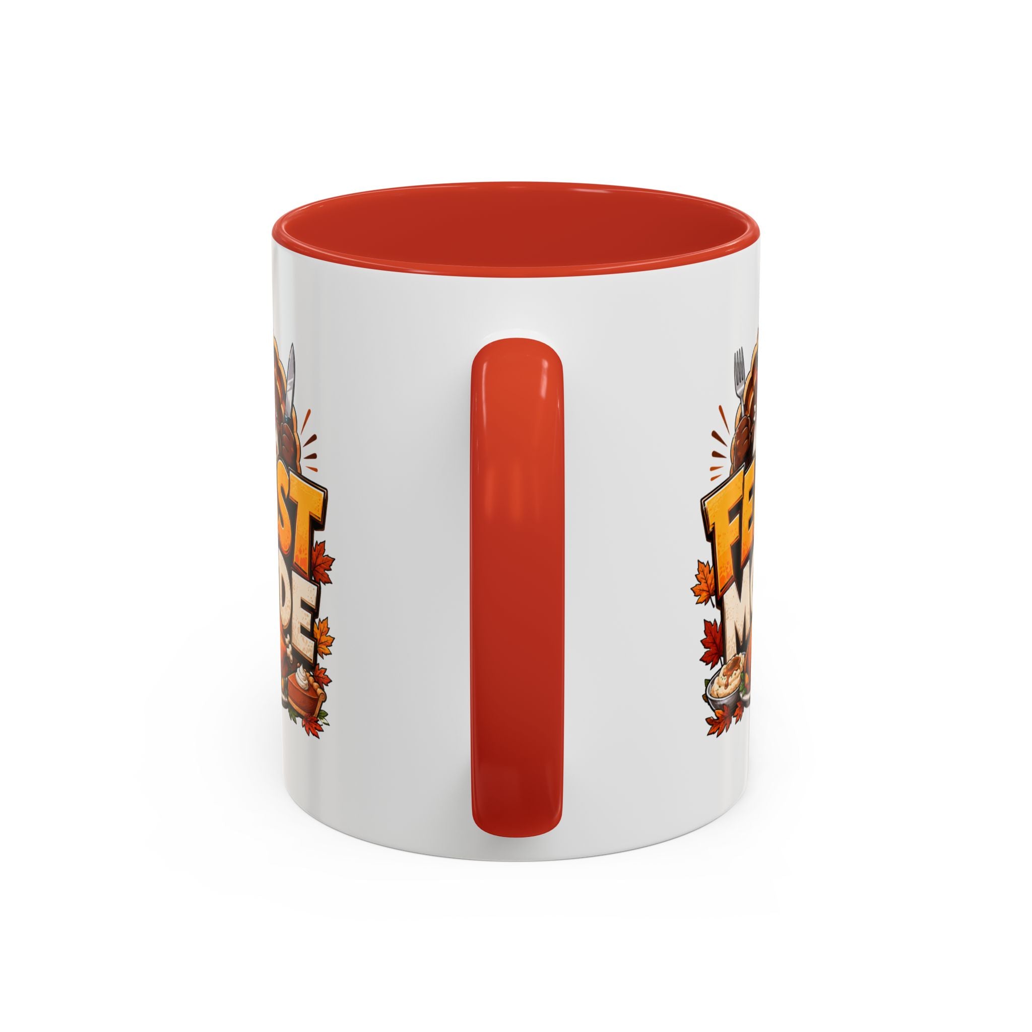 Thanksgiving Mug Feast Mode Coffee Mug — Thanksgiving Turkey Holiday Mug