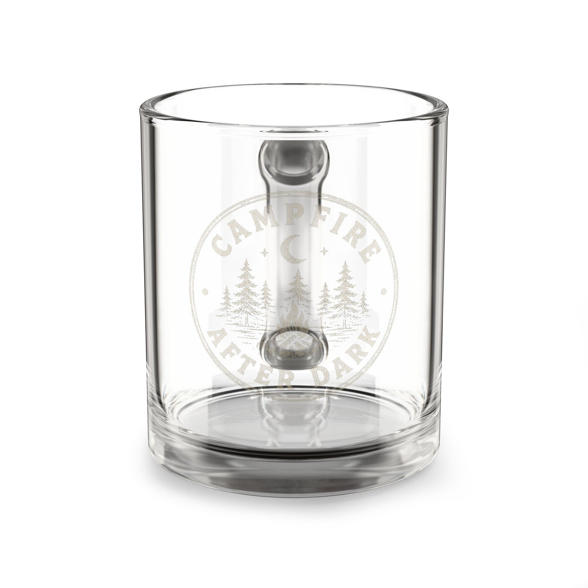Glass Mug, 10oz Milo Bailey Dog Dad Mom Glass Mug, 10oz
