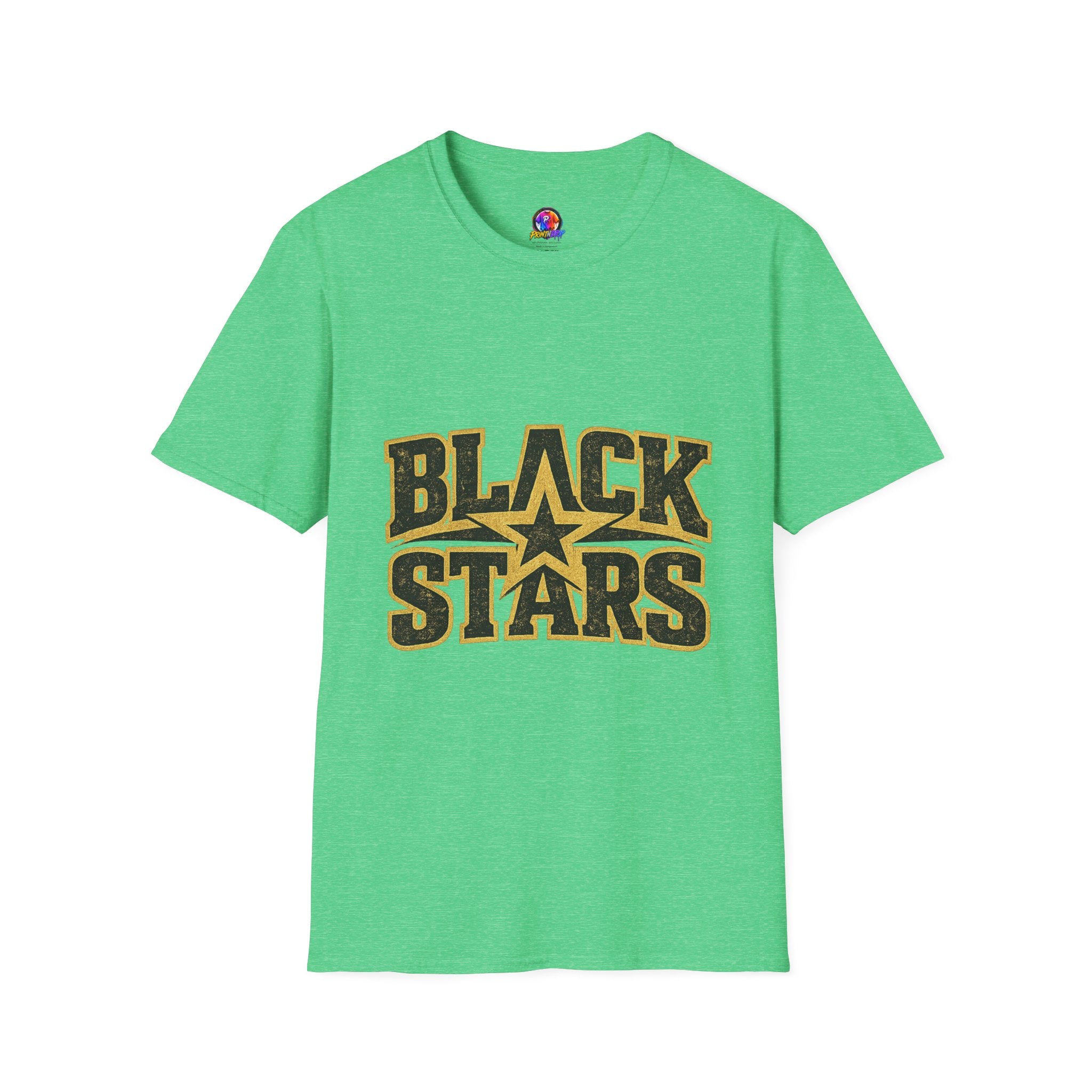 Ghana Black Stars T-Shirt — Bold Vintage Star Logo Tee